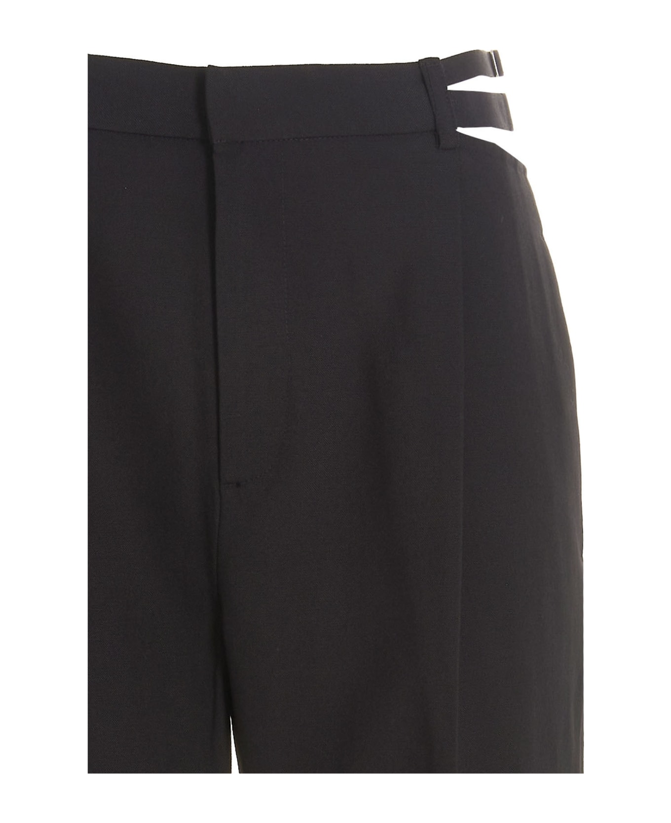 Dion Lee 'lingerie Wool Pant' Trousers - Black  