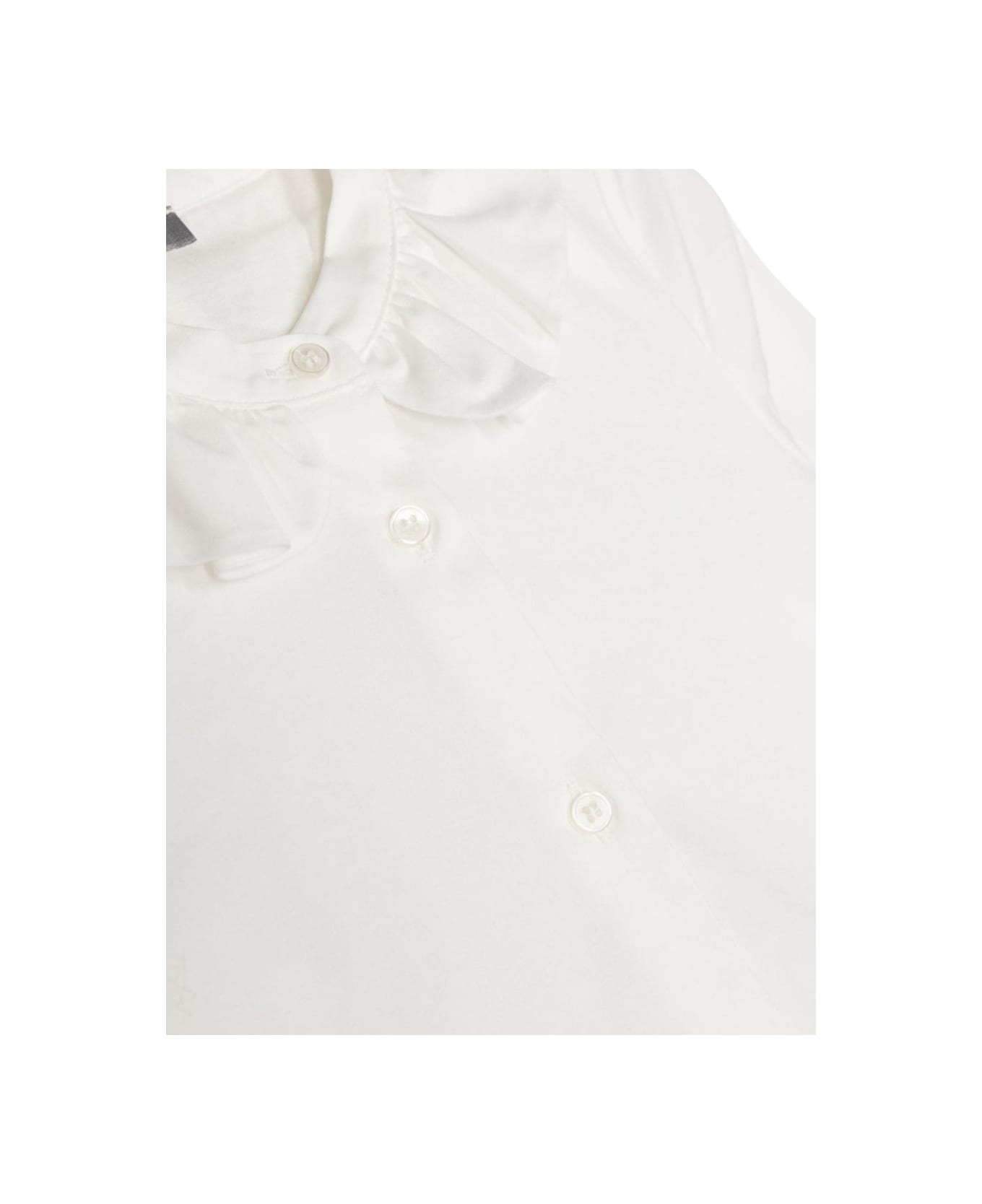Il Gufo Long Sleeve Shirt - WHITE