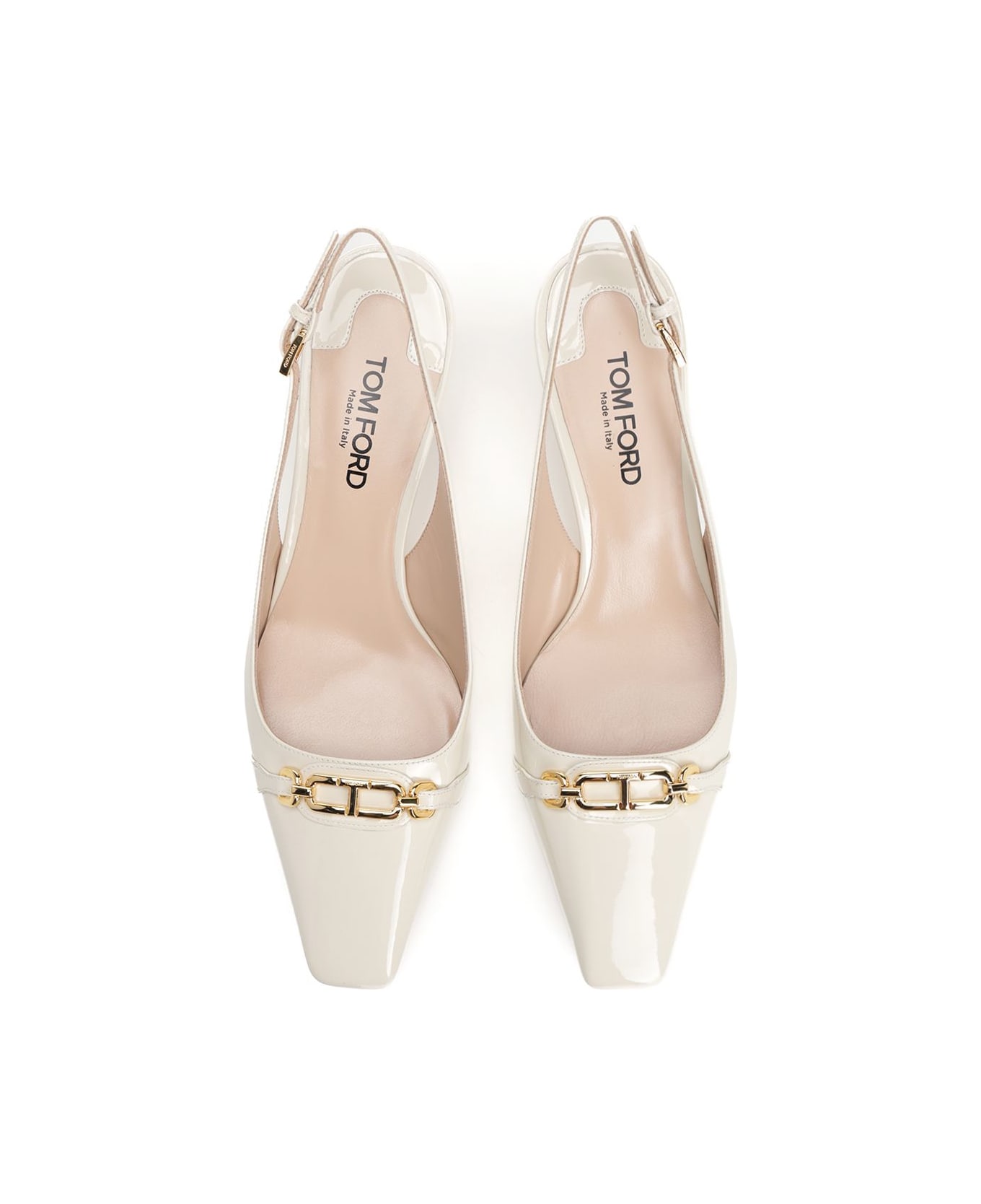 Tom Ford Whitney Slingback - White