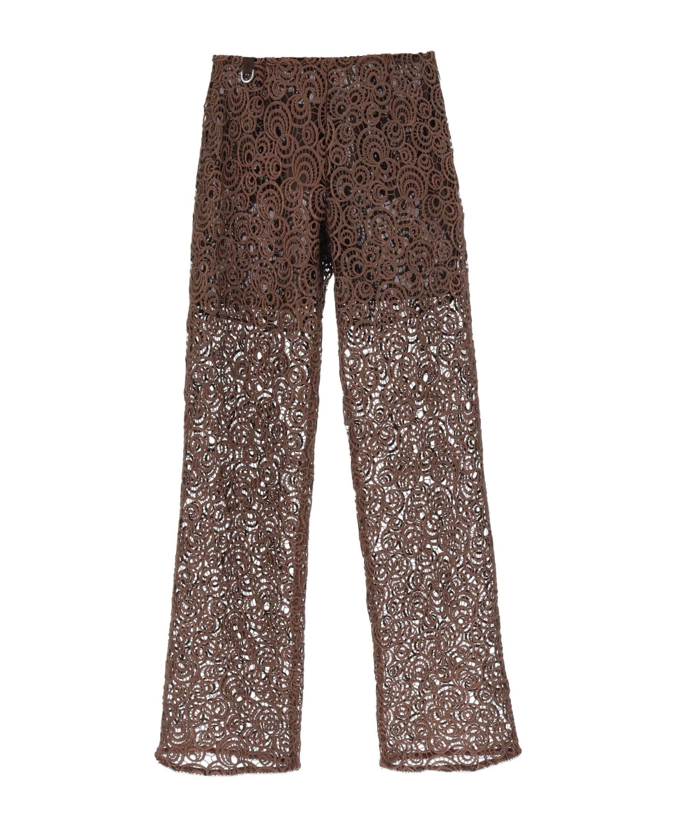 Saks Potts 'trinity' Pants In Guipure Lace - PINECONE (Brown) ボトムス