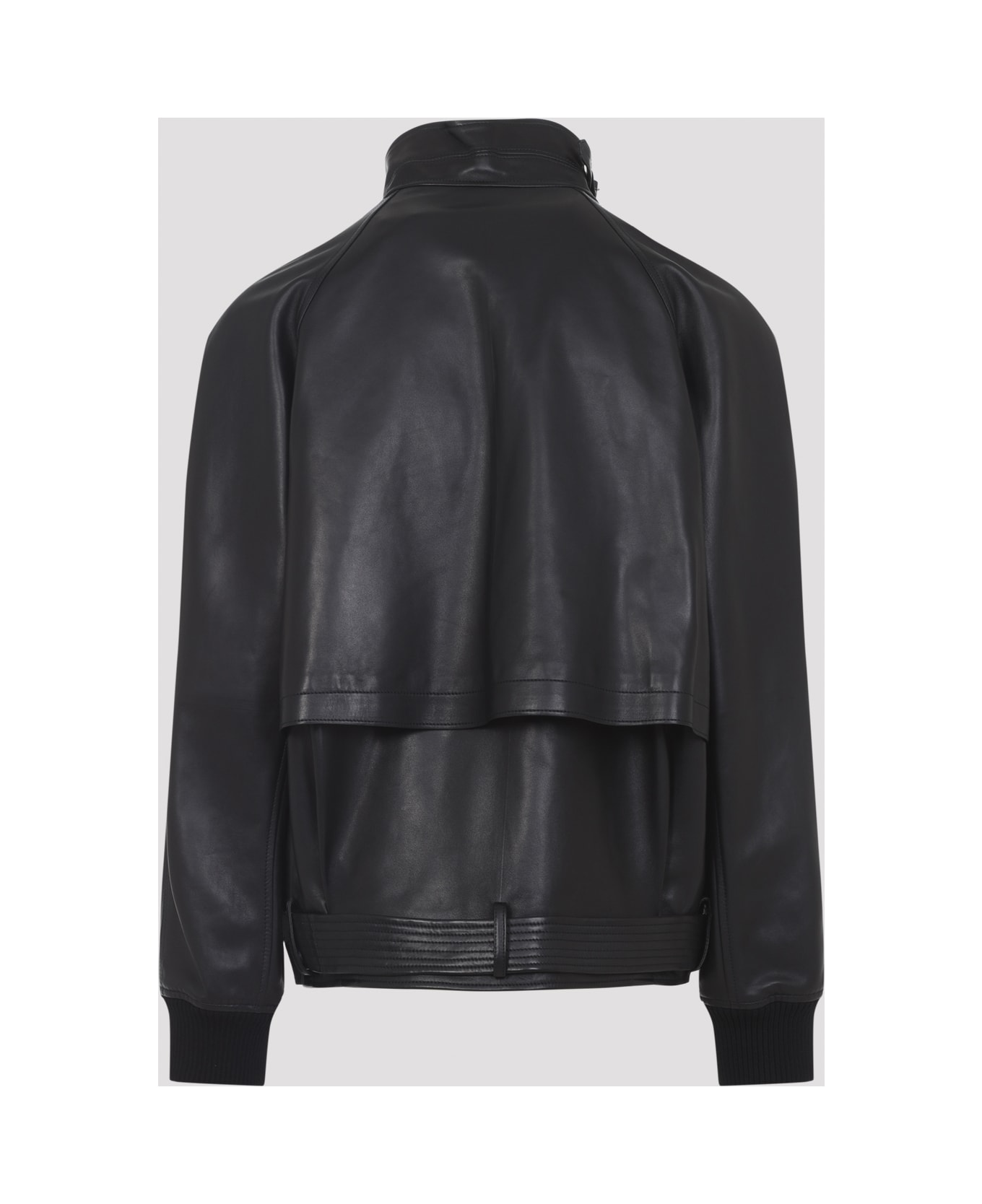 Lanvin Intarsia Bomber Jacket - Black ジャケット