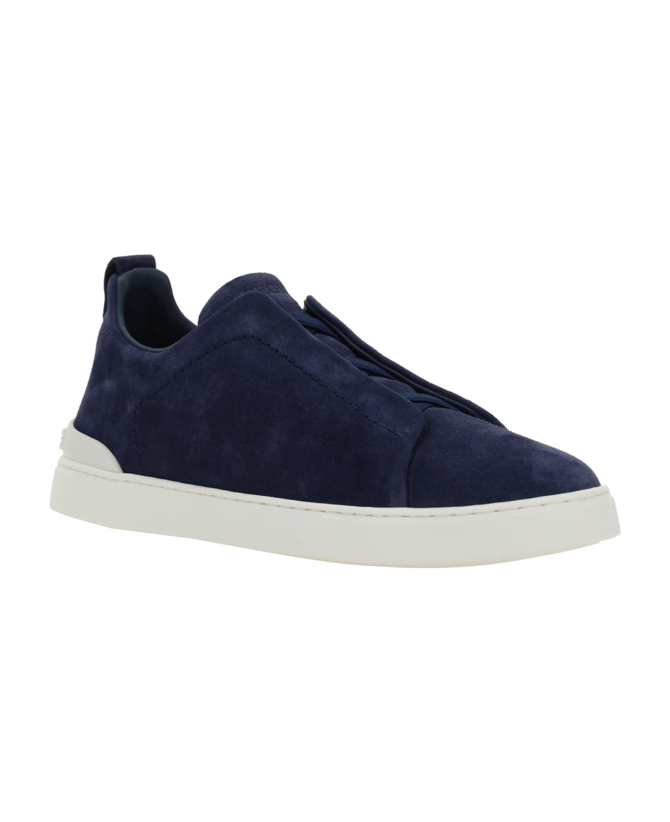 Zegna Suede Leather Sneakers