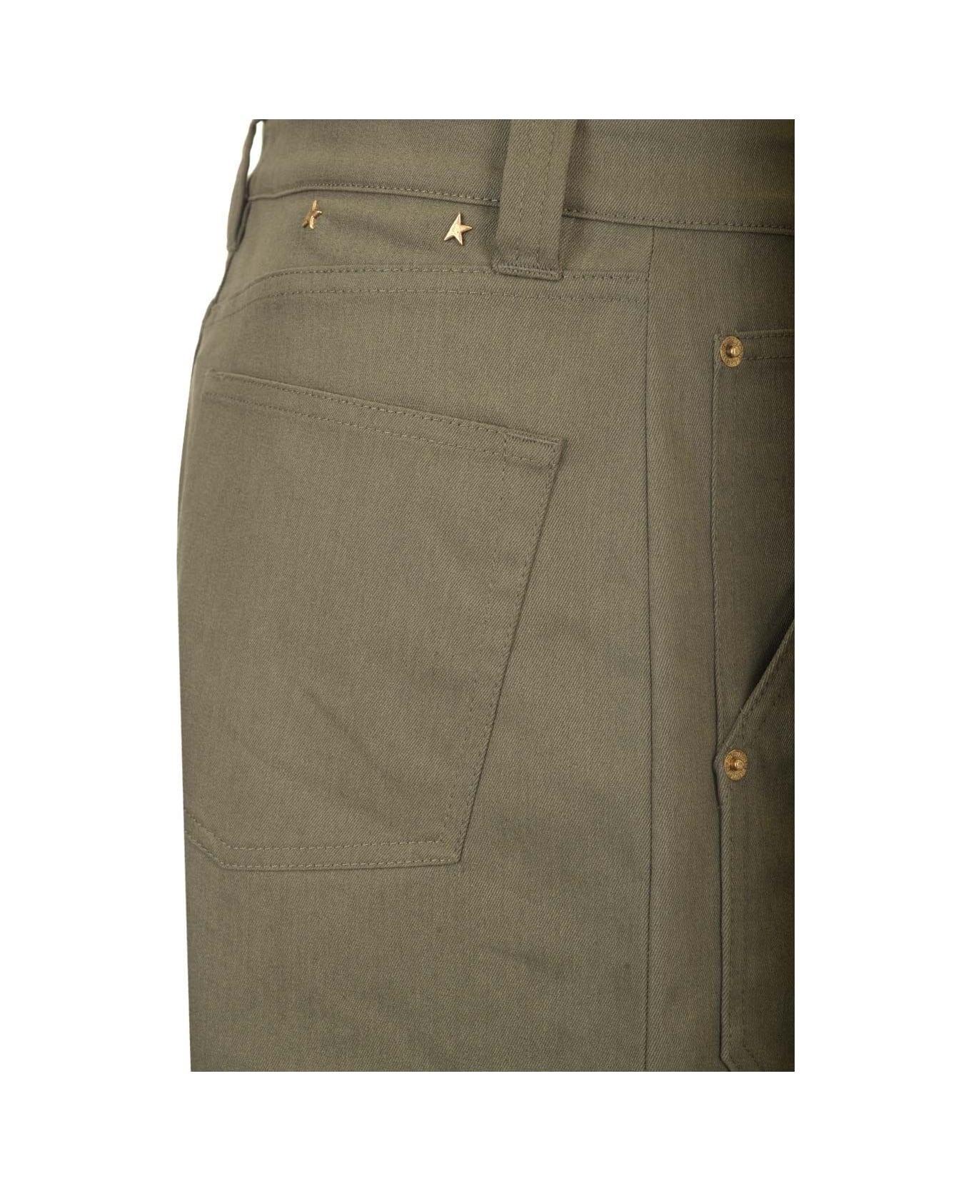 Golden Goose Cargo Trousers - Verde