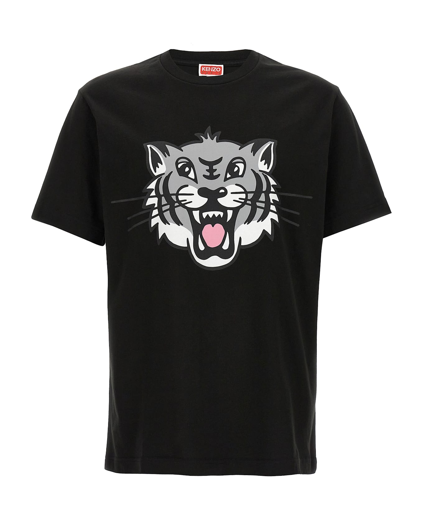 Kenzo 
happy Tiger
 T-shirt - J Black