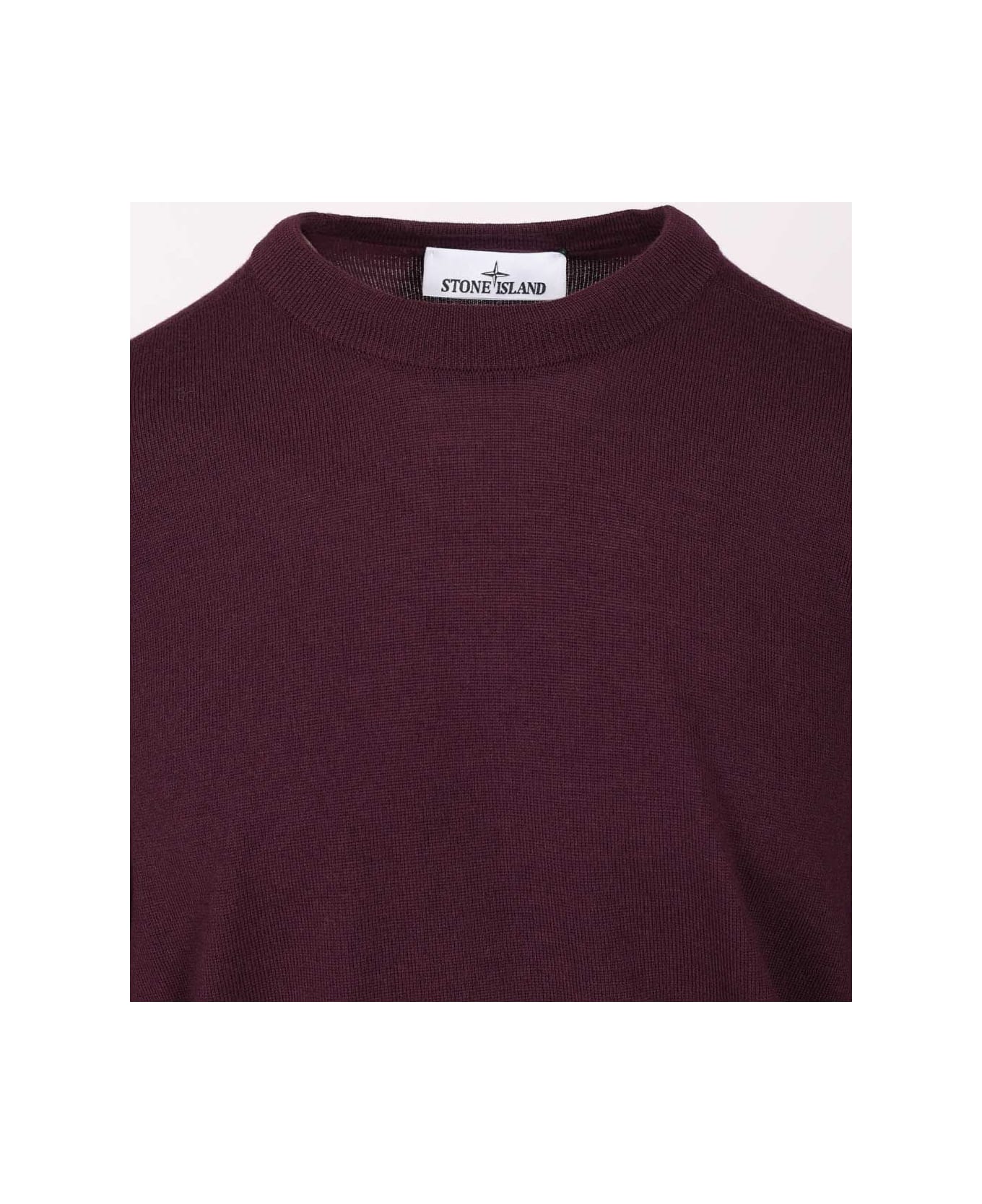 Stone Island Crew Neck Sweater - PINK ニットウェア