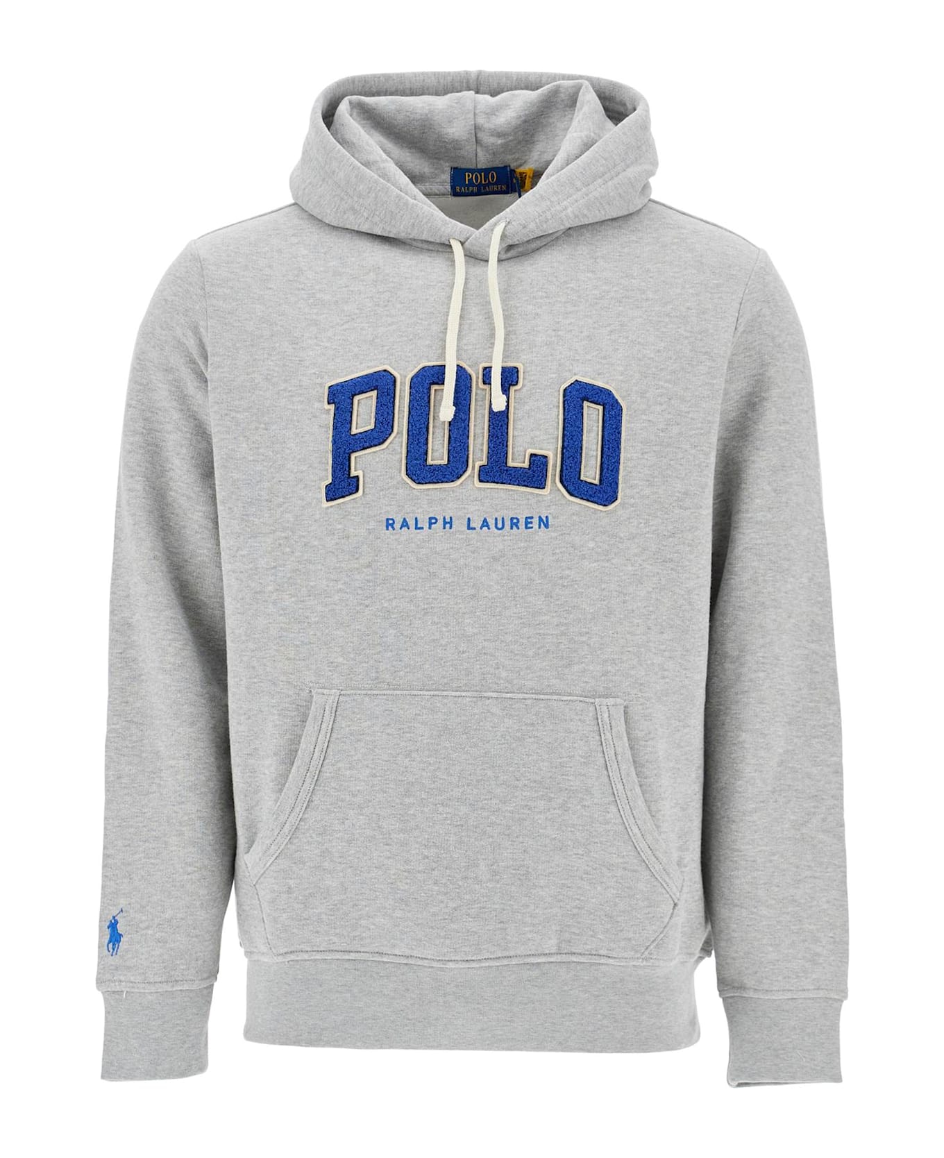 Polo Ralph Lauren Logo Hoodie - ANDOVER HEATHER (Grey)