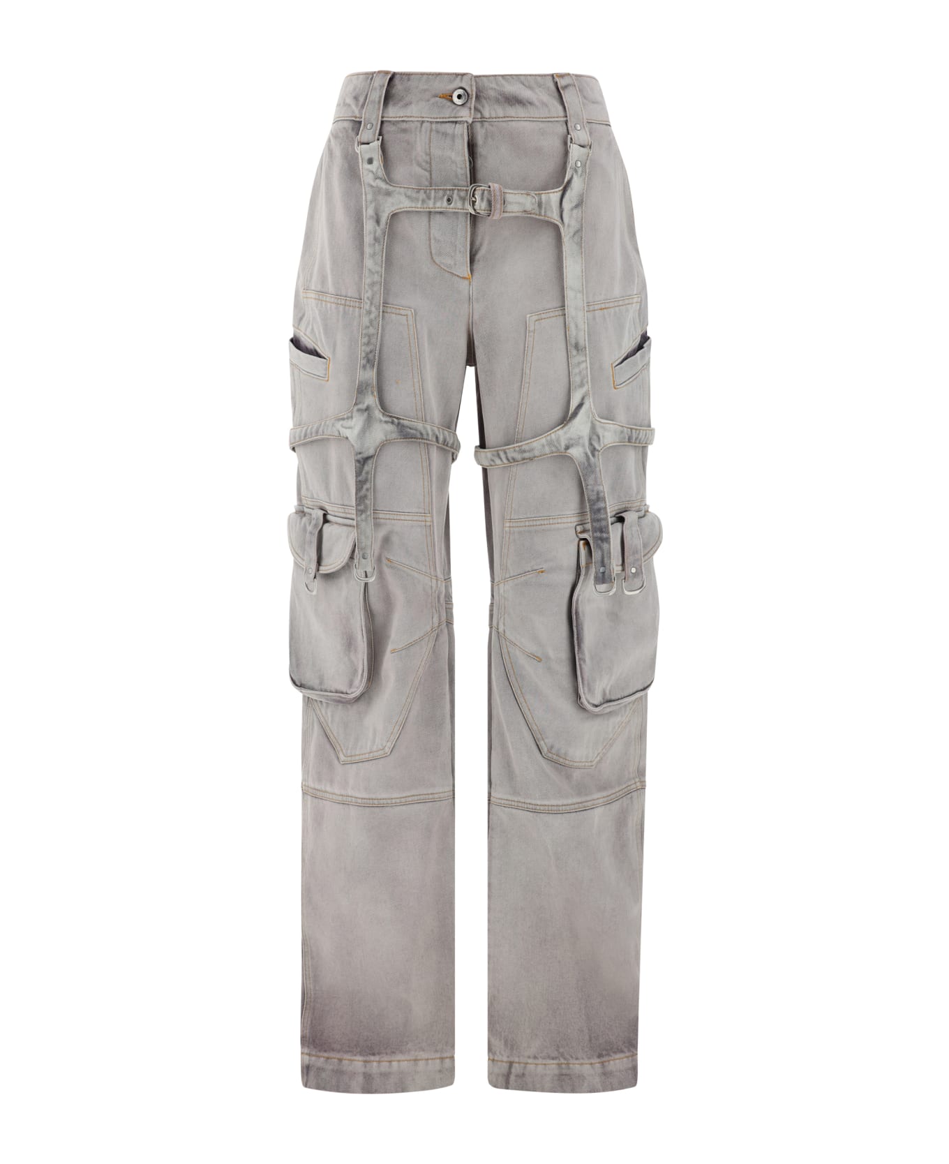 Off-White Laundry Cargo Jeans - Burnished Lilac No Color