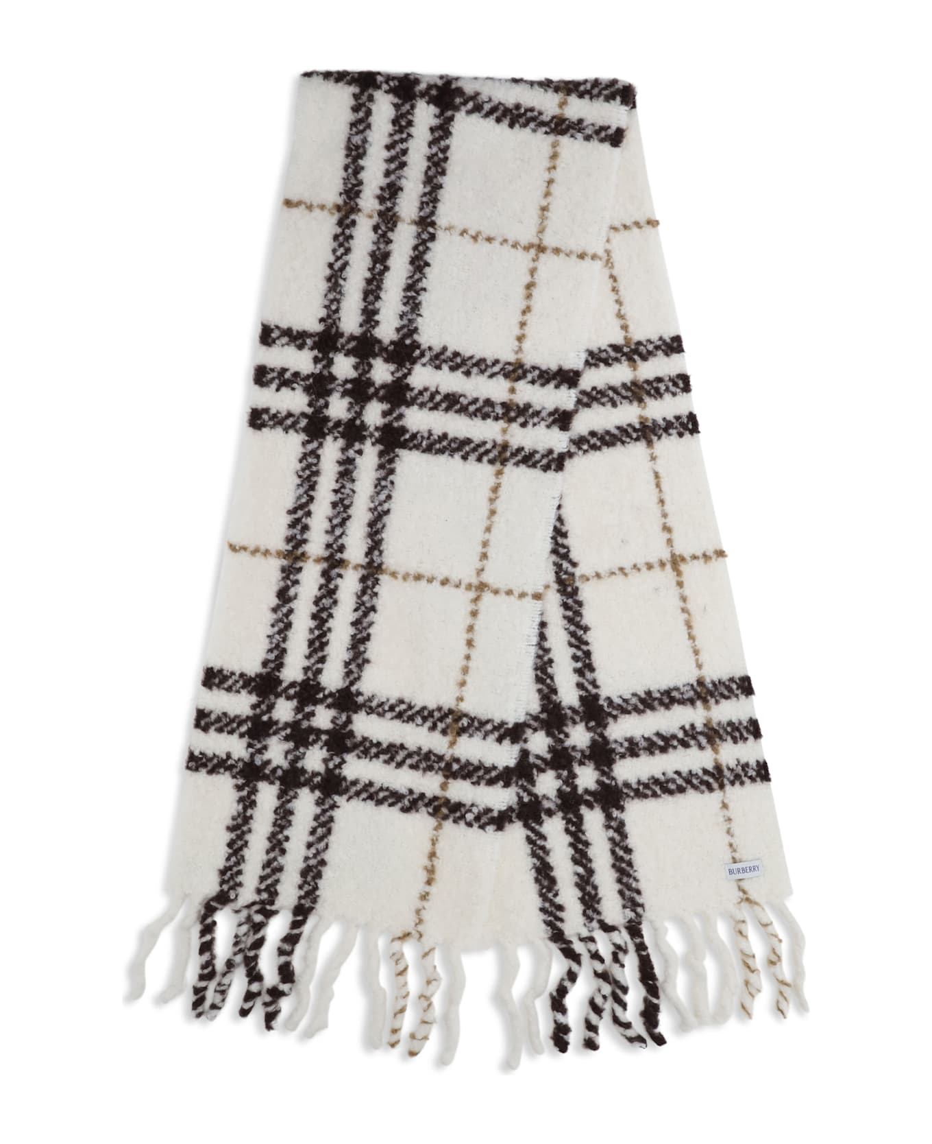 Burberry Scarf From A Warm Alpaca-wool Blend Bouclé