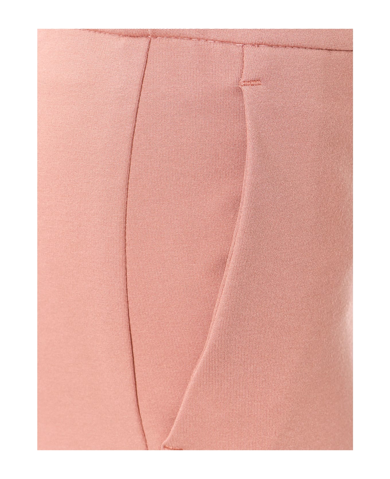 Max Mara Viscose Blend Trouser - Pink