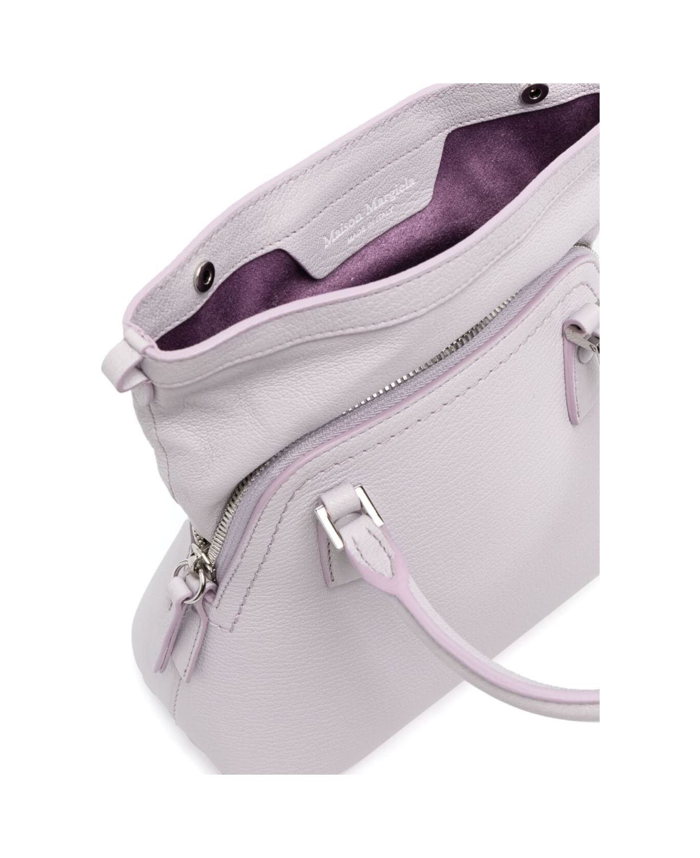 Maison Margiela Lilac '5ac Classique Micro' Crossbody Bag With