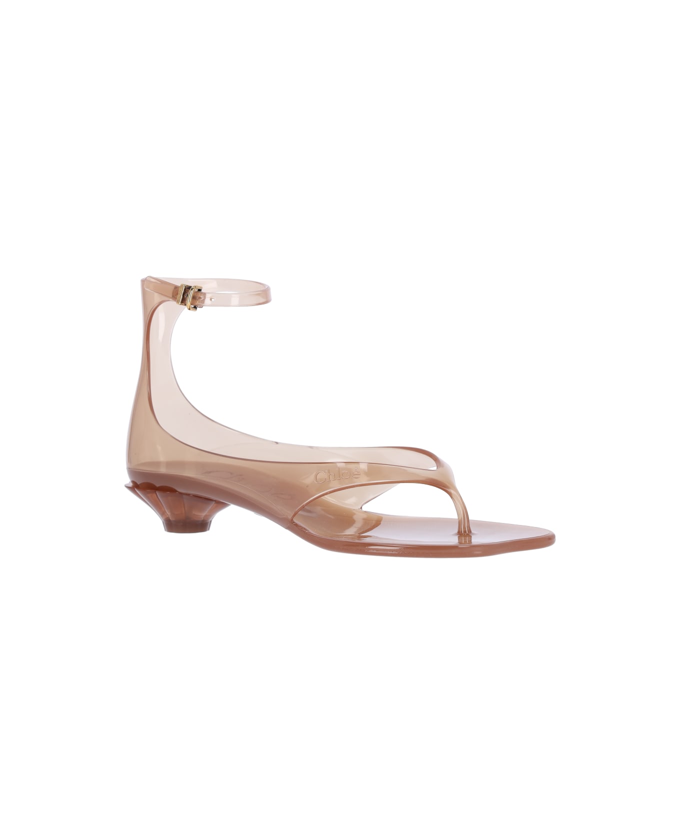 Chloé "jelly" Flip-flops - Brown