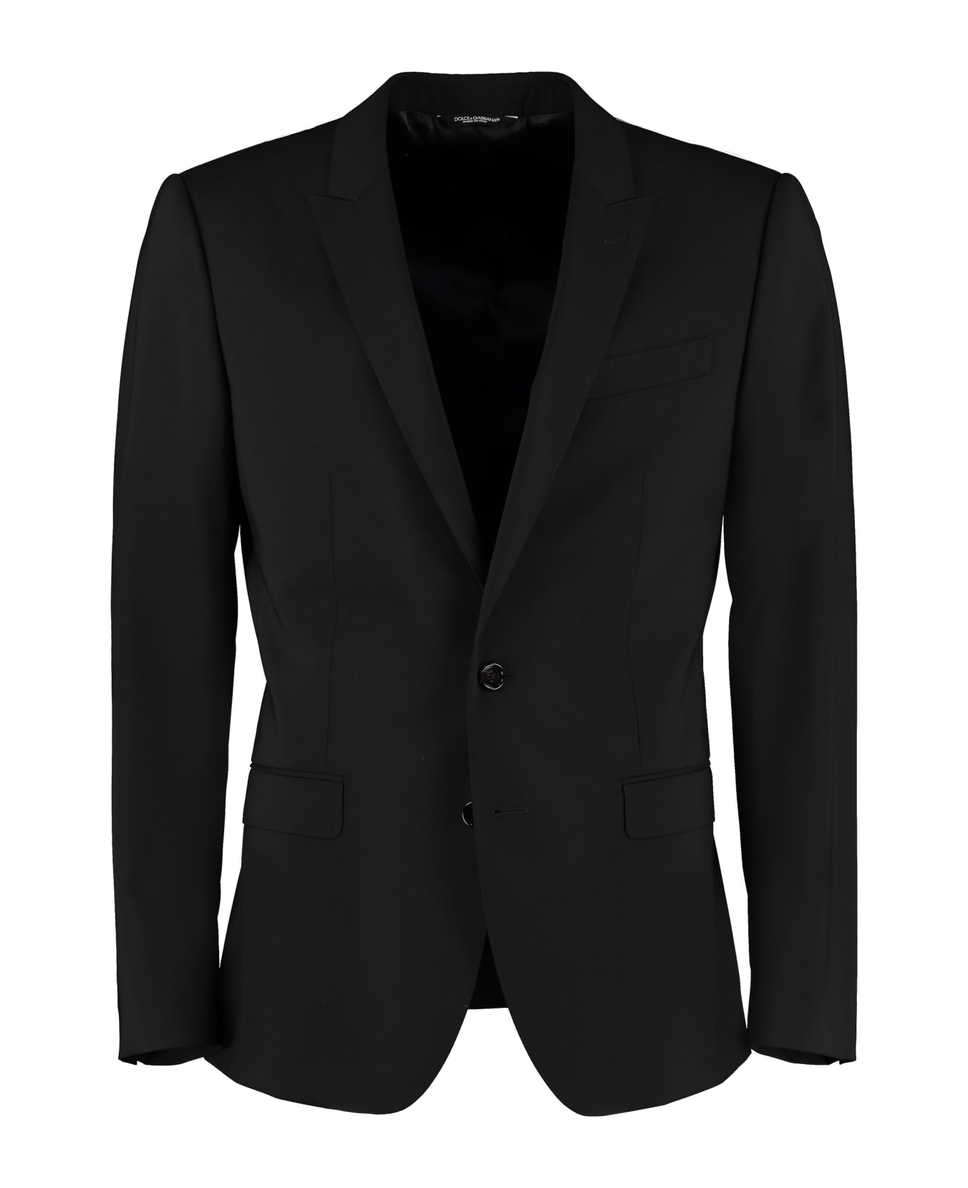 Dolce & Gabbana Martini Virgin Wool Suit - Nero