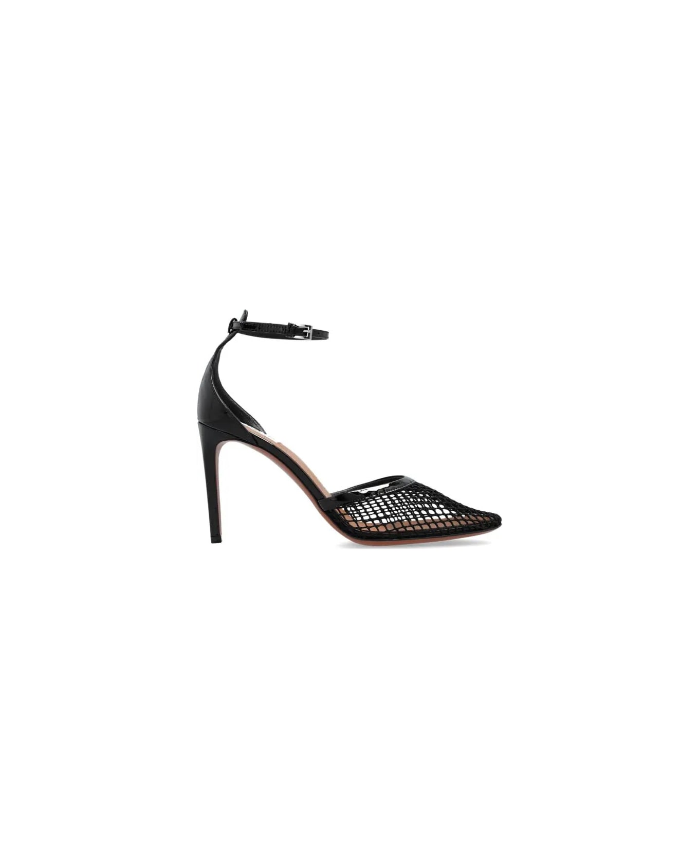 Alaia Pump 90 Rete - Black