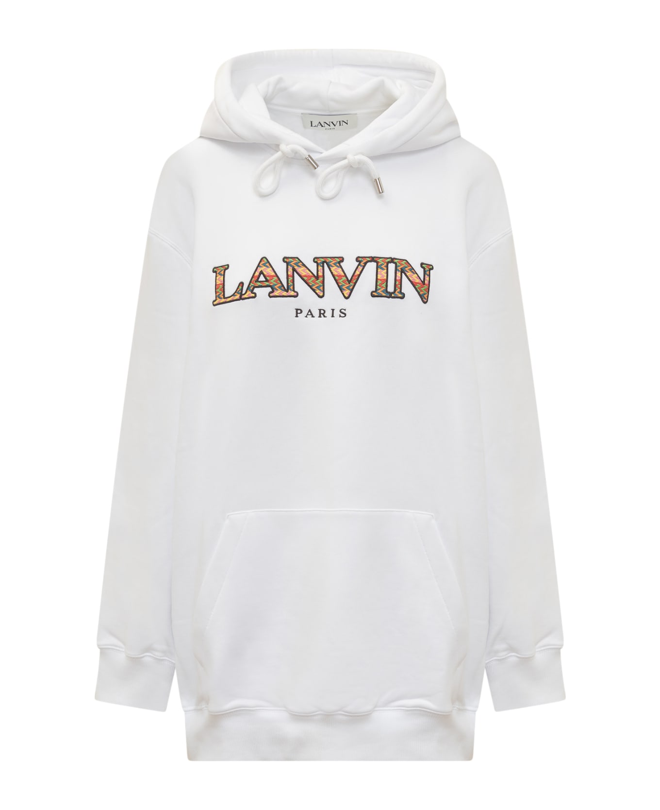 Lanvin Curb Over Hoodie - Optic White