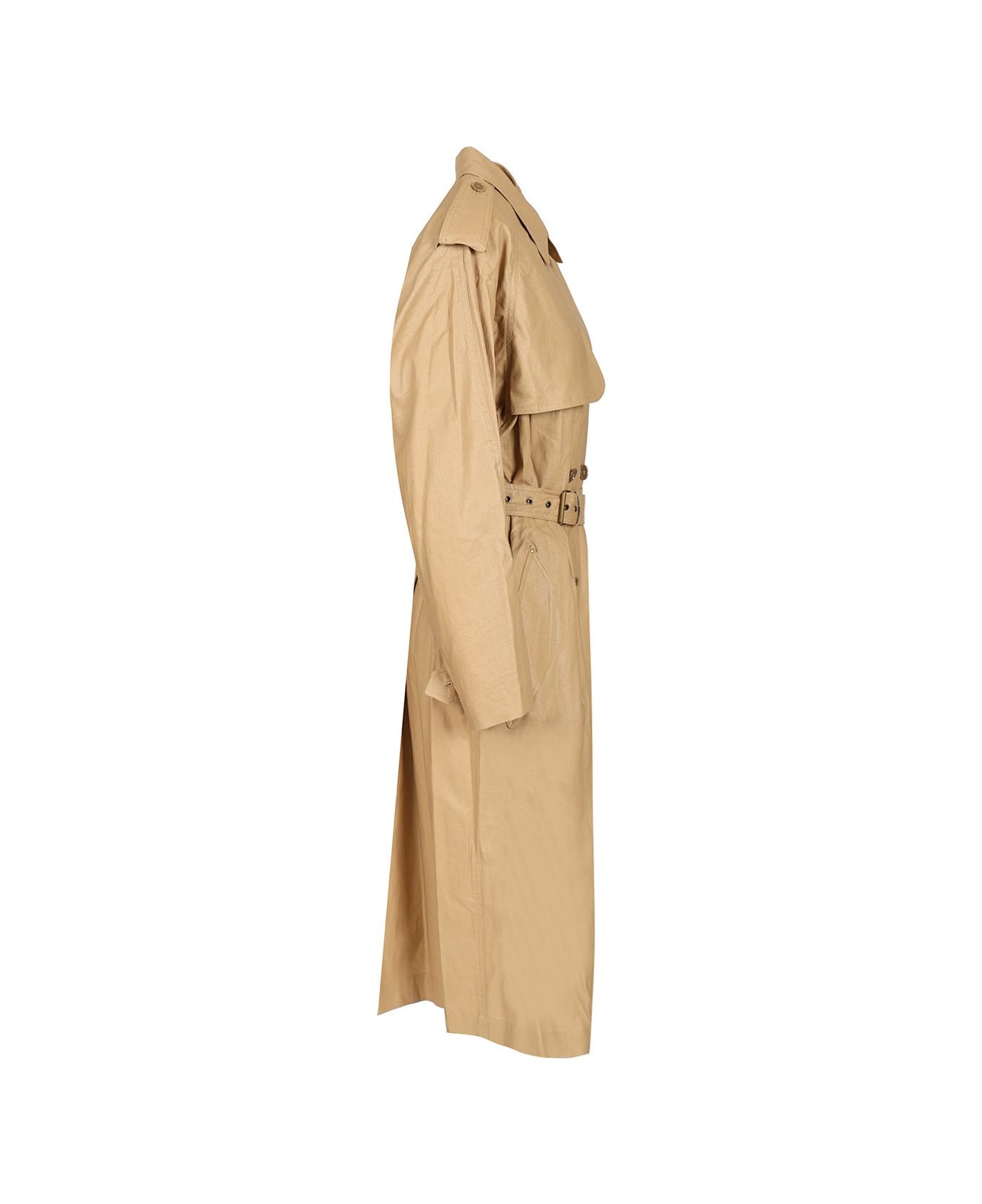 Isabel Marant 
freanne
 Long Trench Coat - BEIGE