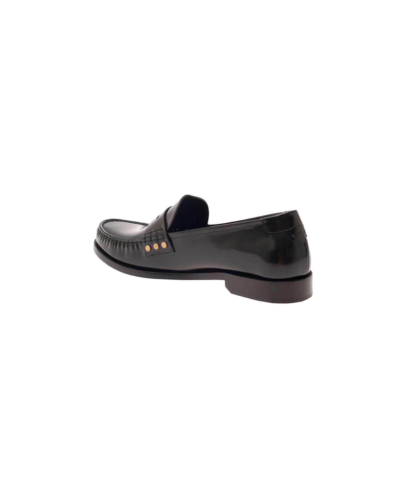 Saint Laurent Le Loafer 15 Moc - Black