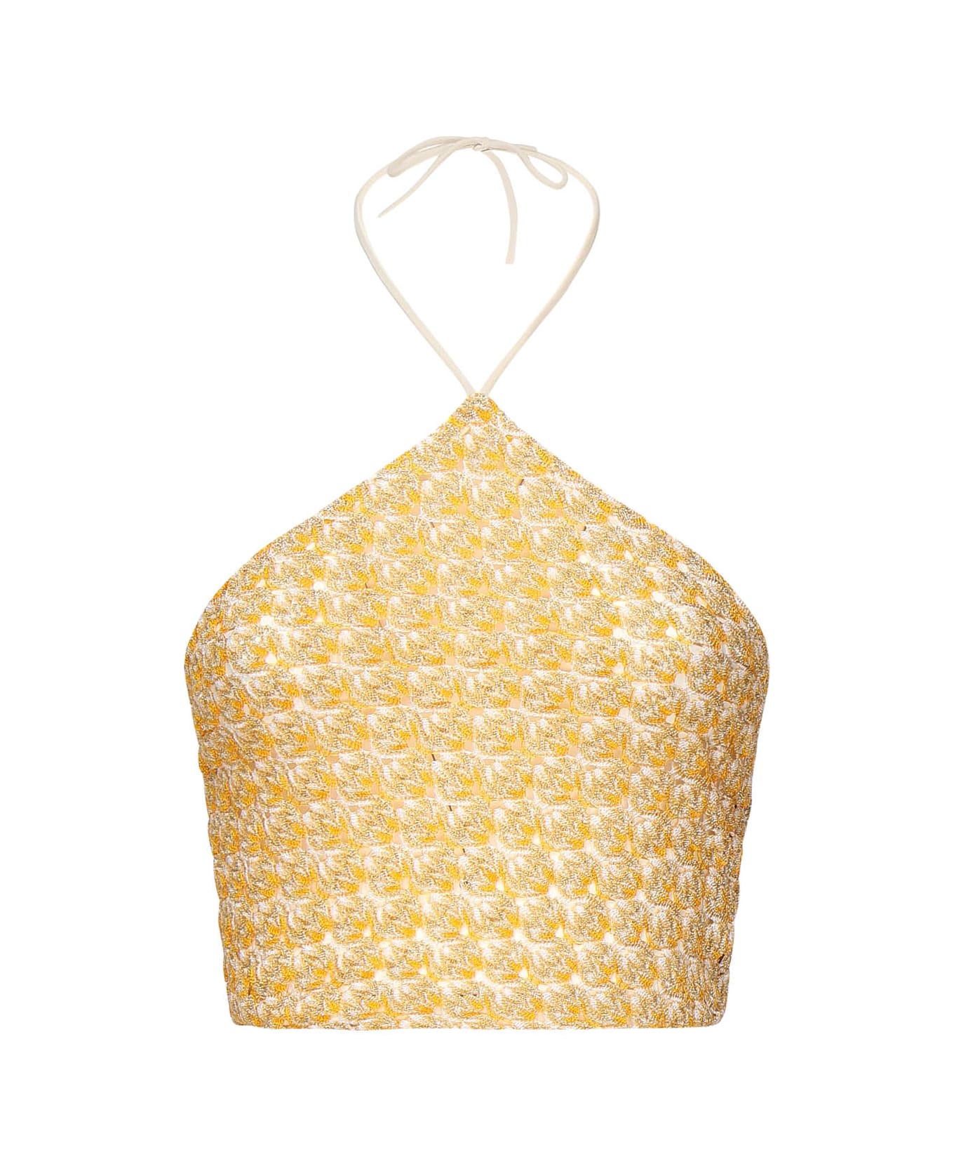 Missoni Halterneck Top - Yellow