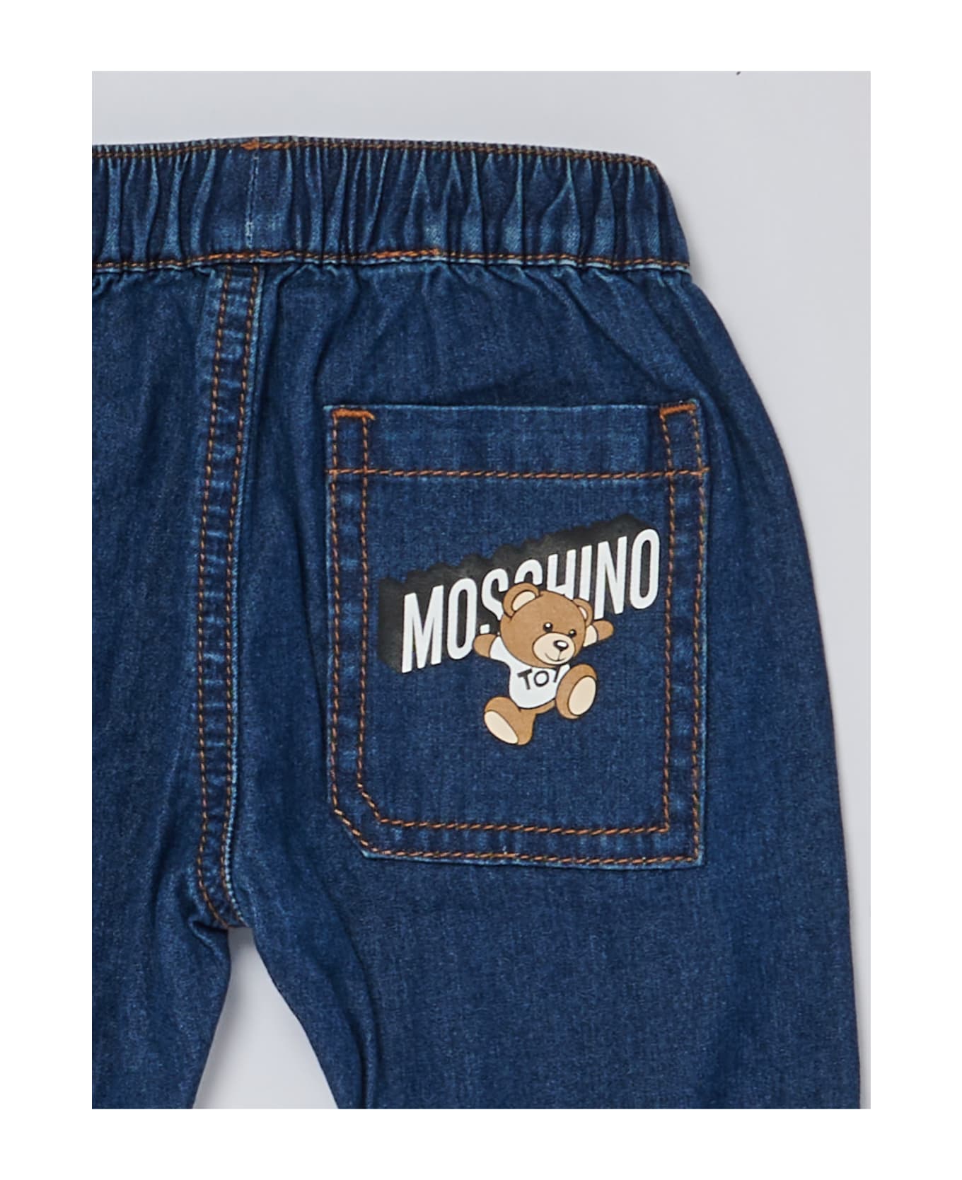 Moschino Trousers Trousers - BLU ボトムス