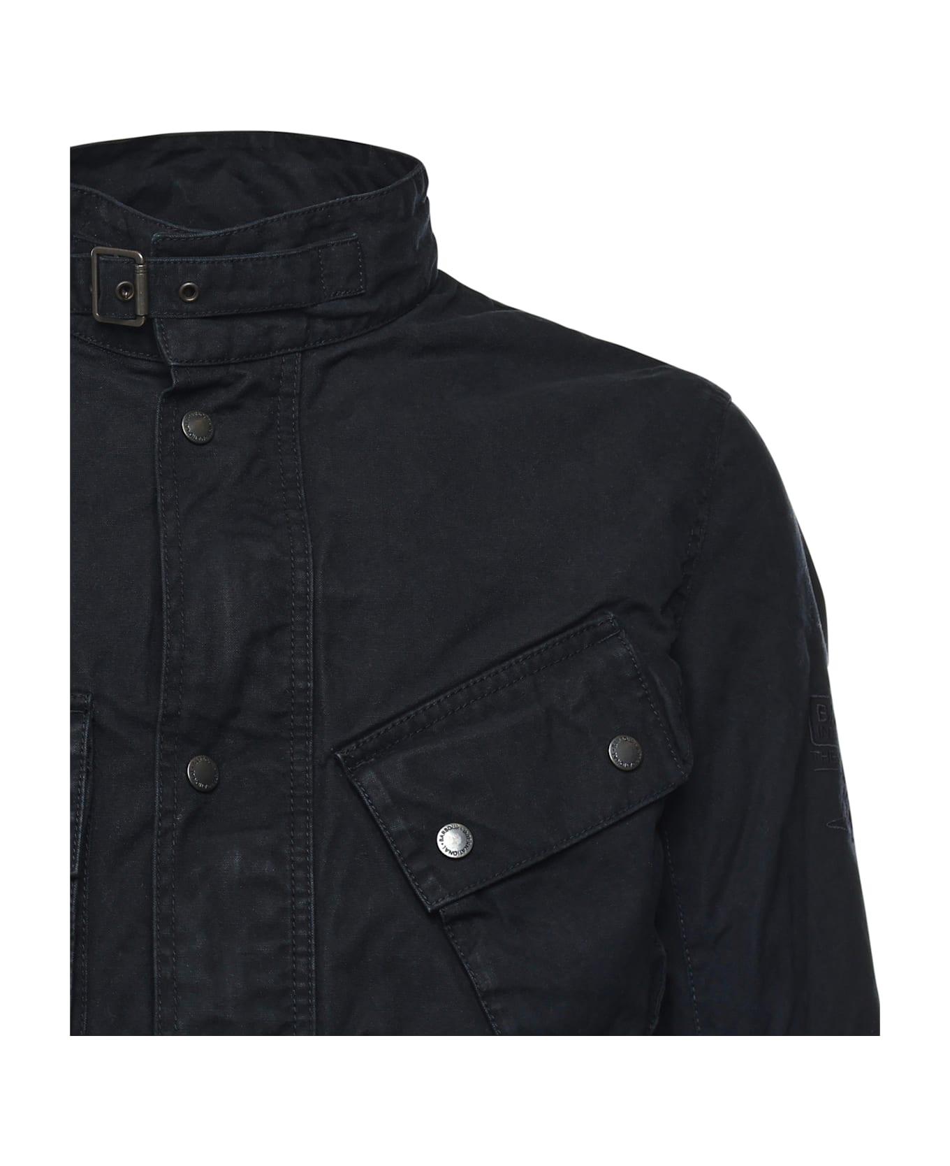 Barbour Functional Jacket With Belt - Blue