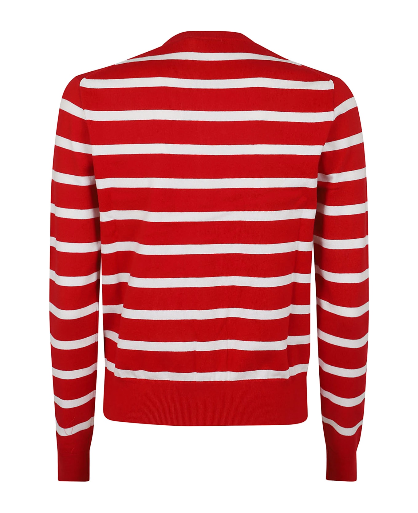 Polo Ralph Lauren Striped Cardigan - Red White