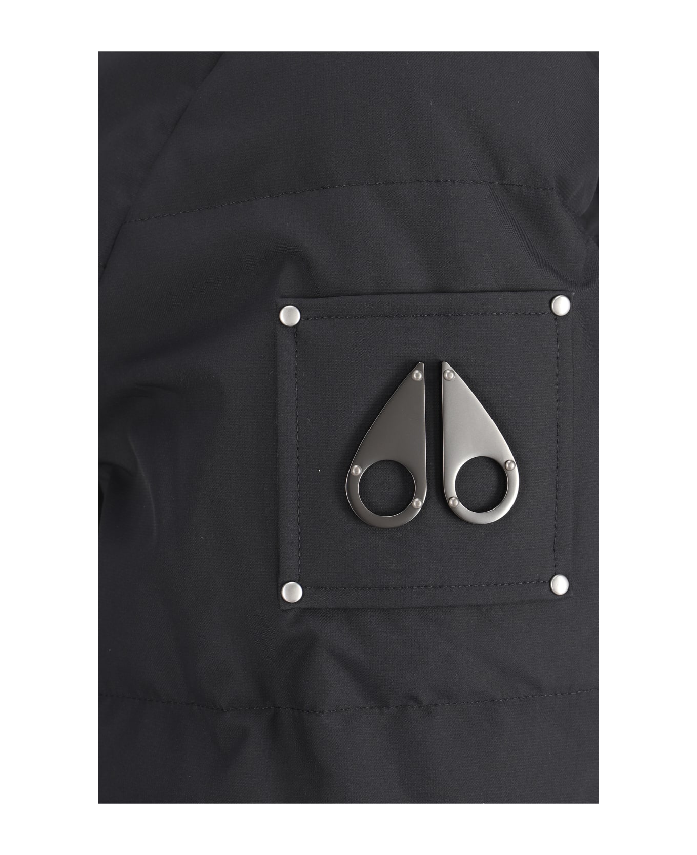 Moose Knuckles Cloud 3q Down Jacket - BLACK
