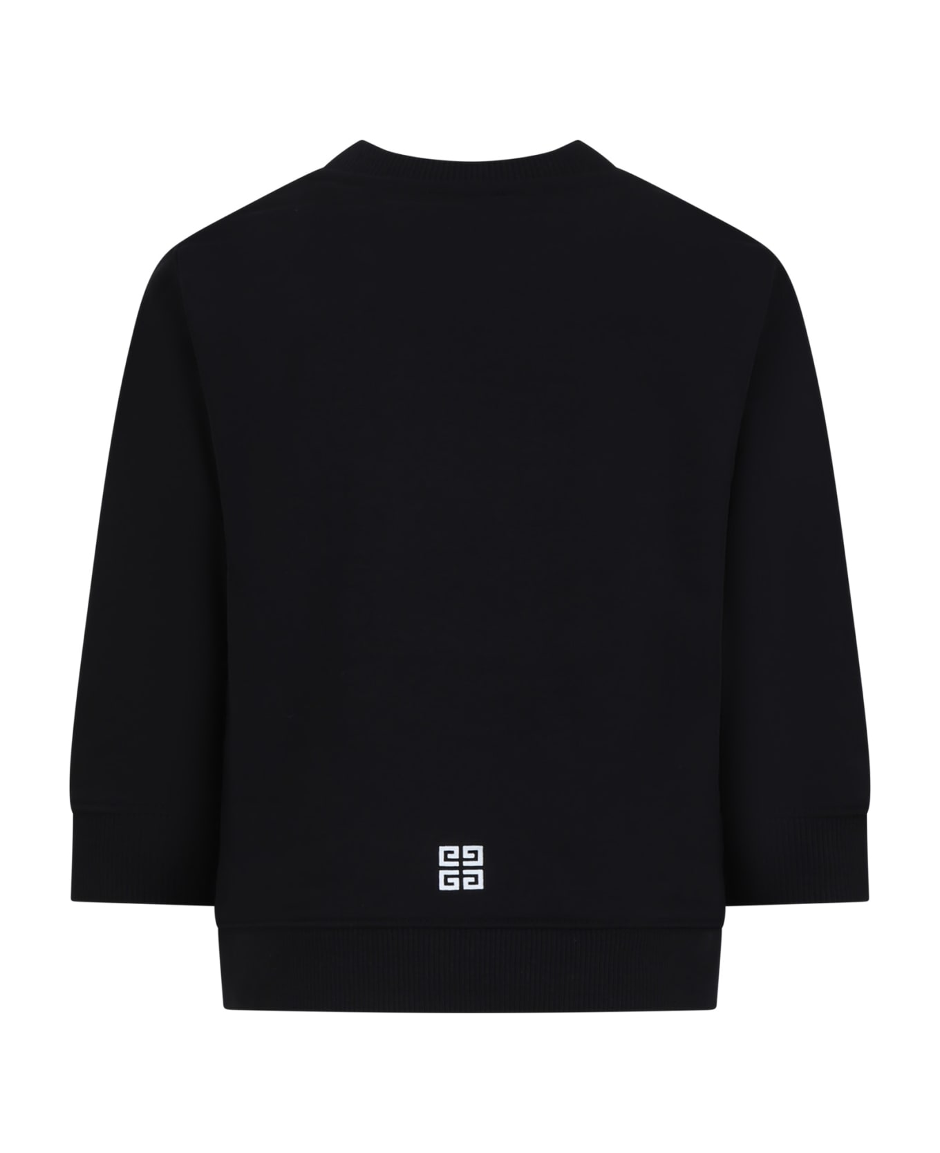 Givenchy Black Sweatshirt For Boy With Logo - Nero