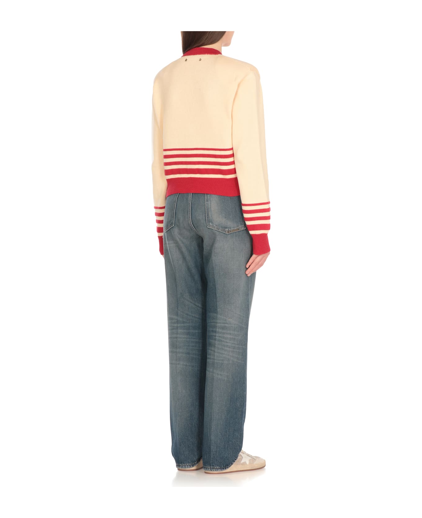 Golden Goose Nico Cardigan - Beige