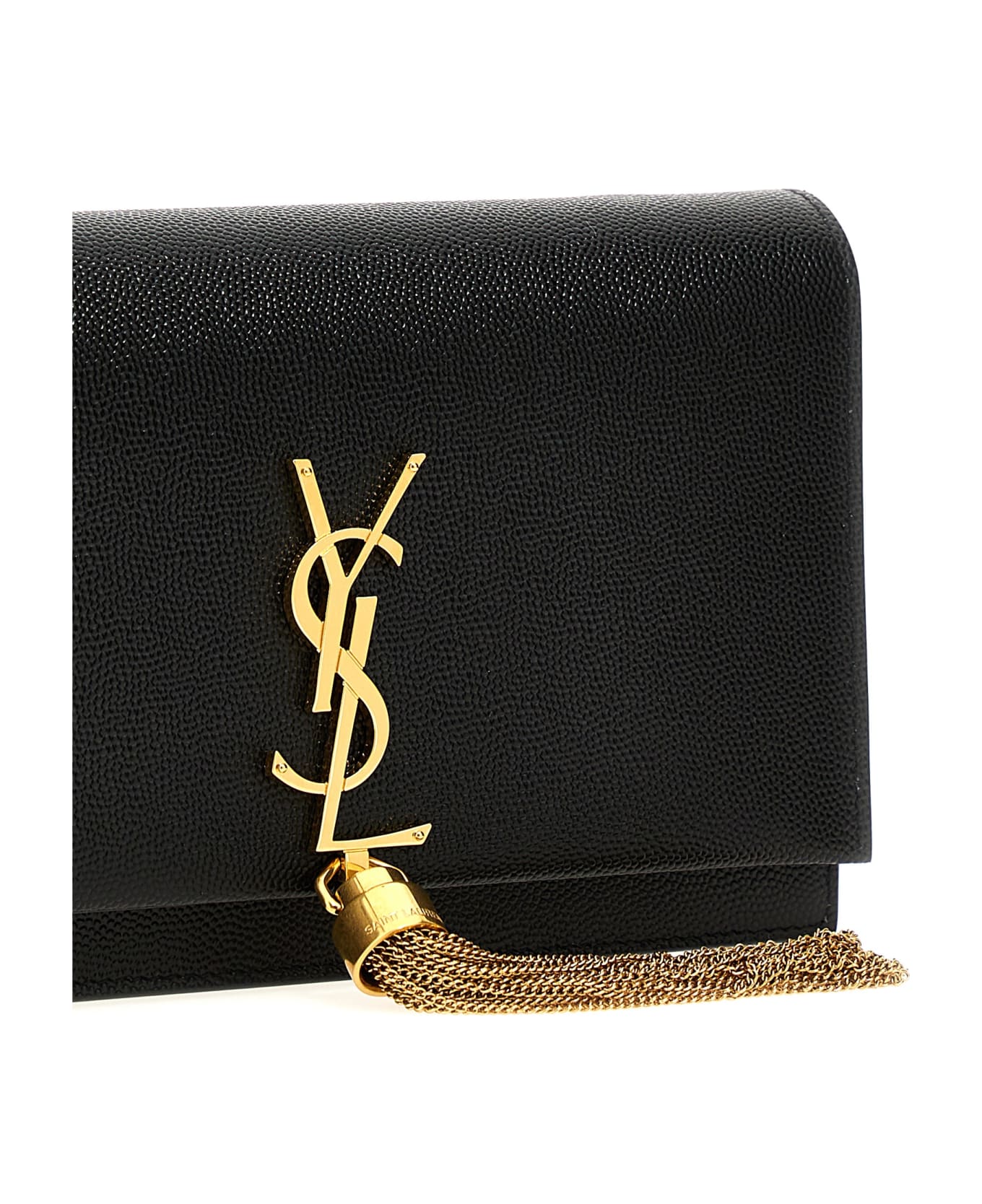Saint Laurent Kate Wallet - Black