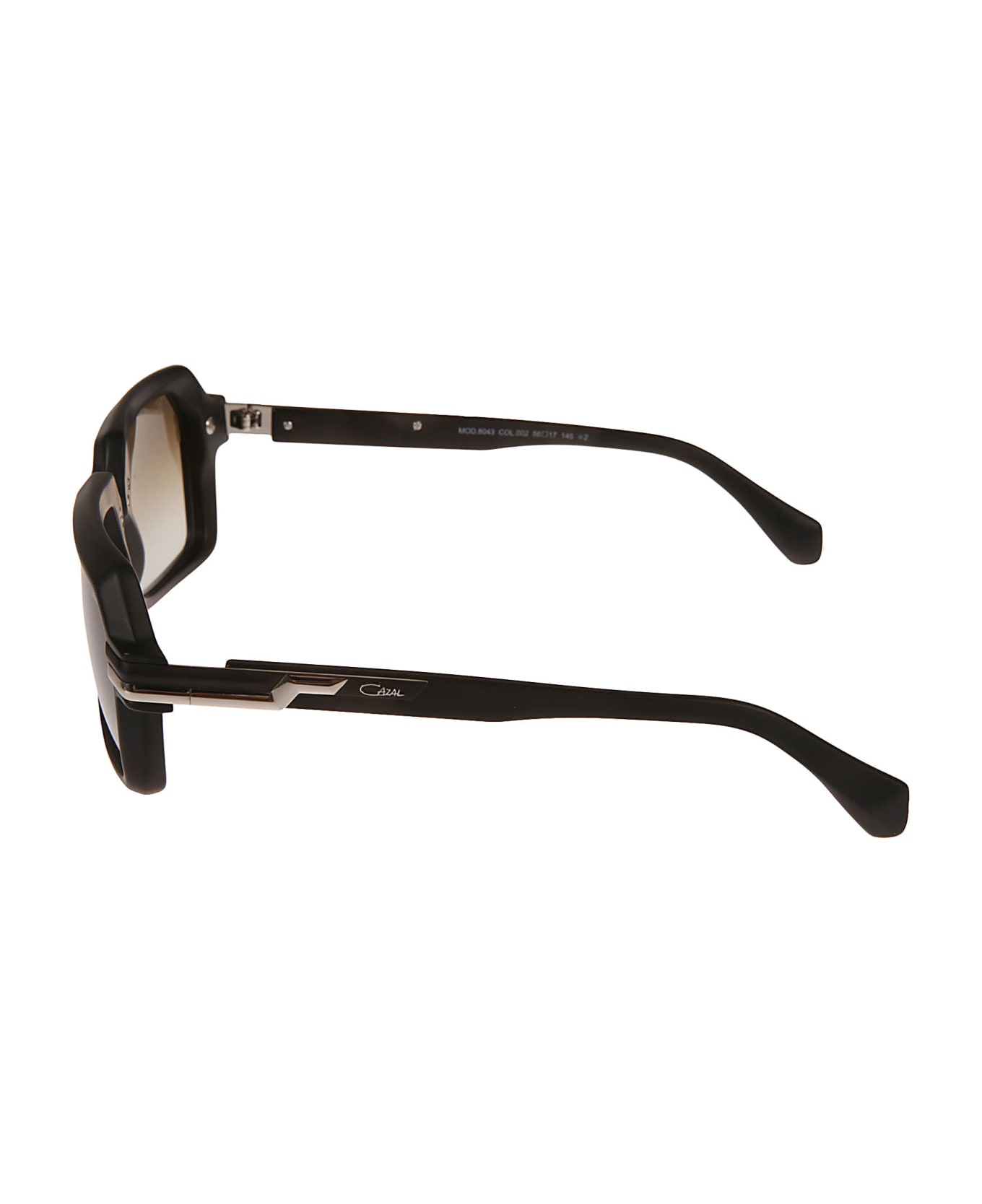 Cazal Classic Square Sunglasses - Black