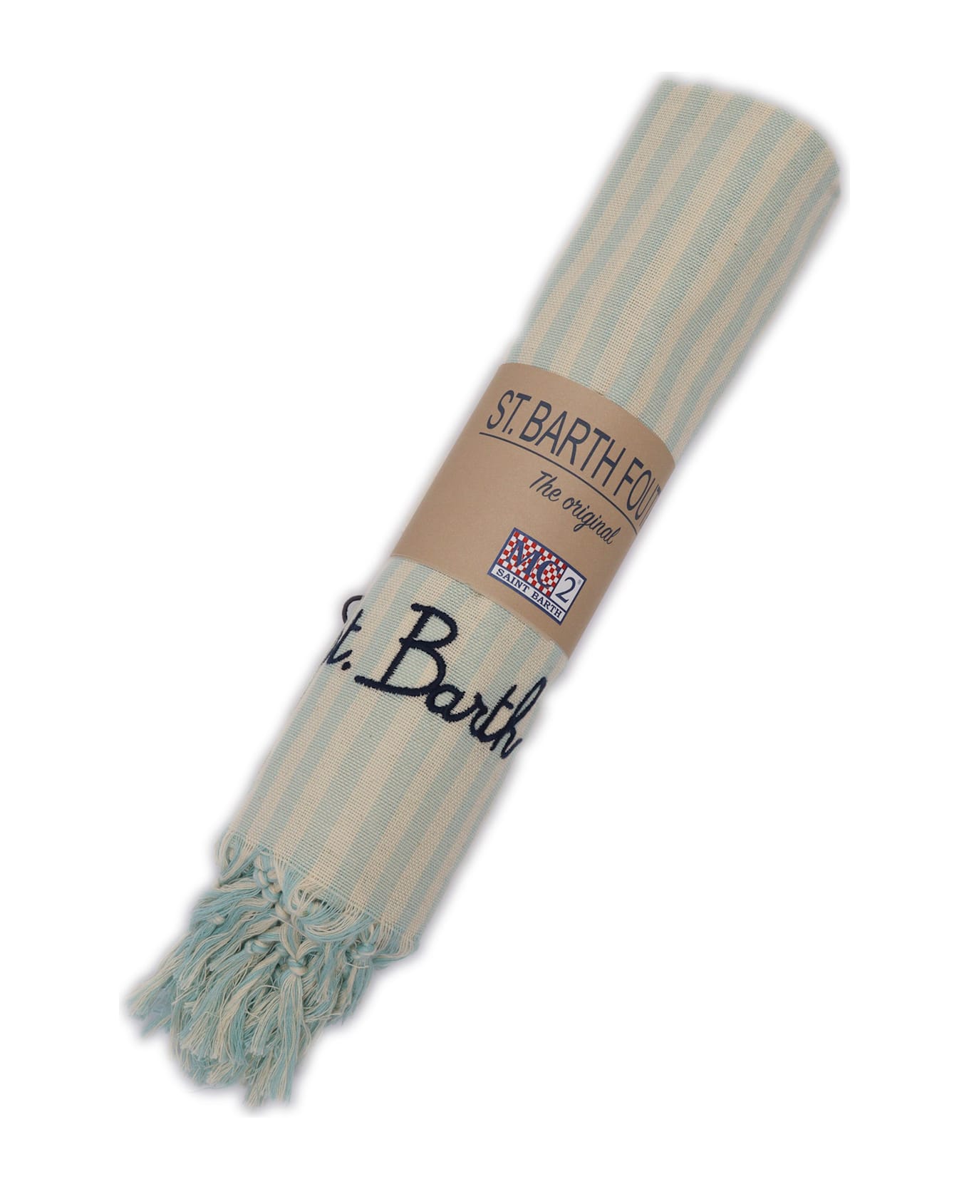 MC2 Saint Barth Ultra Light Beach Towel With Fringe - MULTICOLOR
