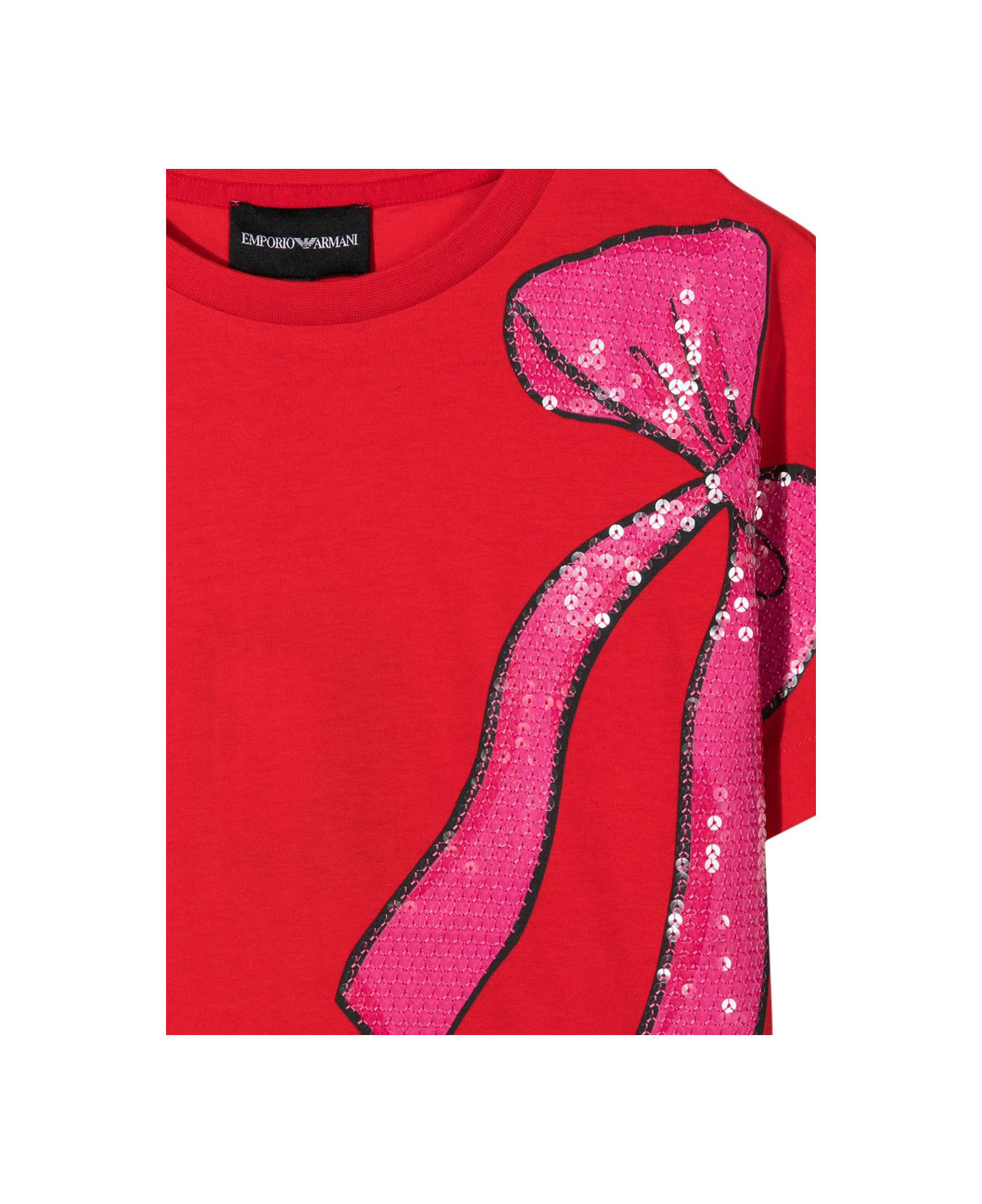 Emporio Armani T-shirt - RED Tシャツ＆ポロシャツ