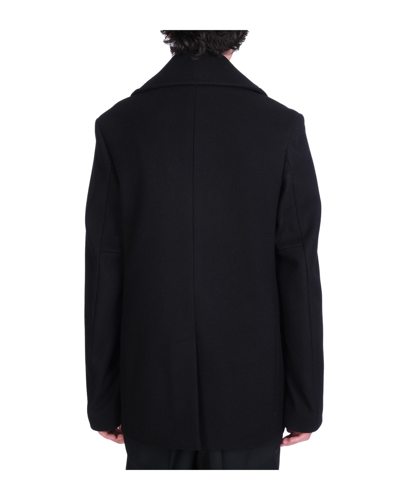 Givenchy Wool Coat - Black コート