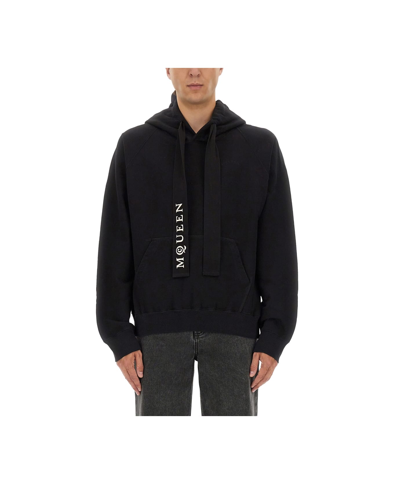 Alexander McQueen Hoodie - BLACK