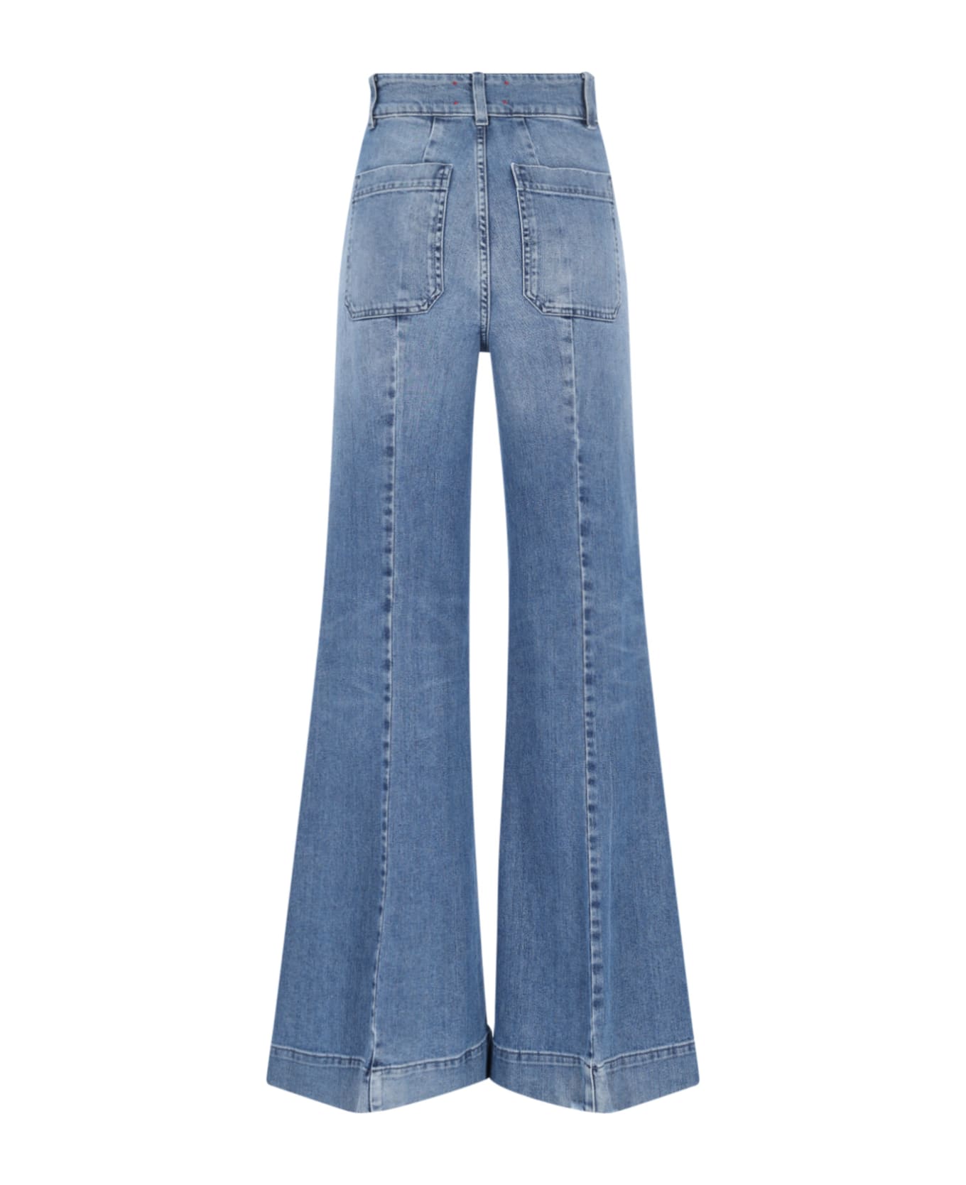 The Seafarer Palazzo Jeans - BLUE