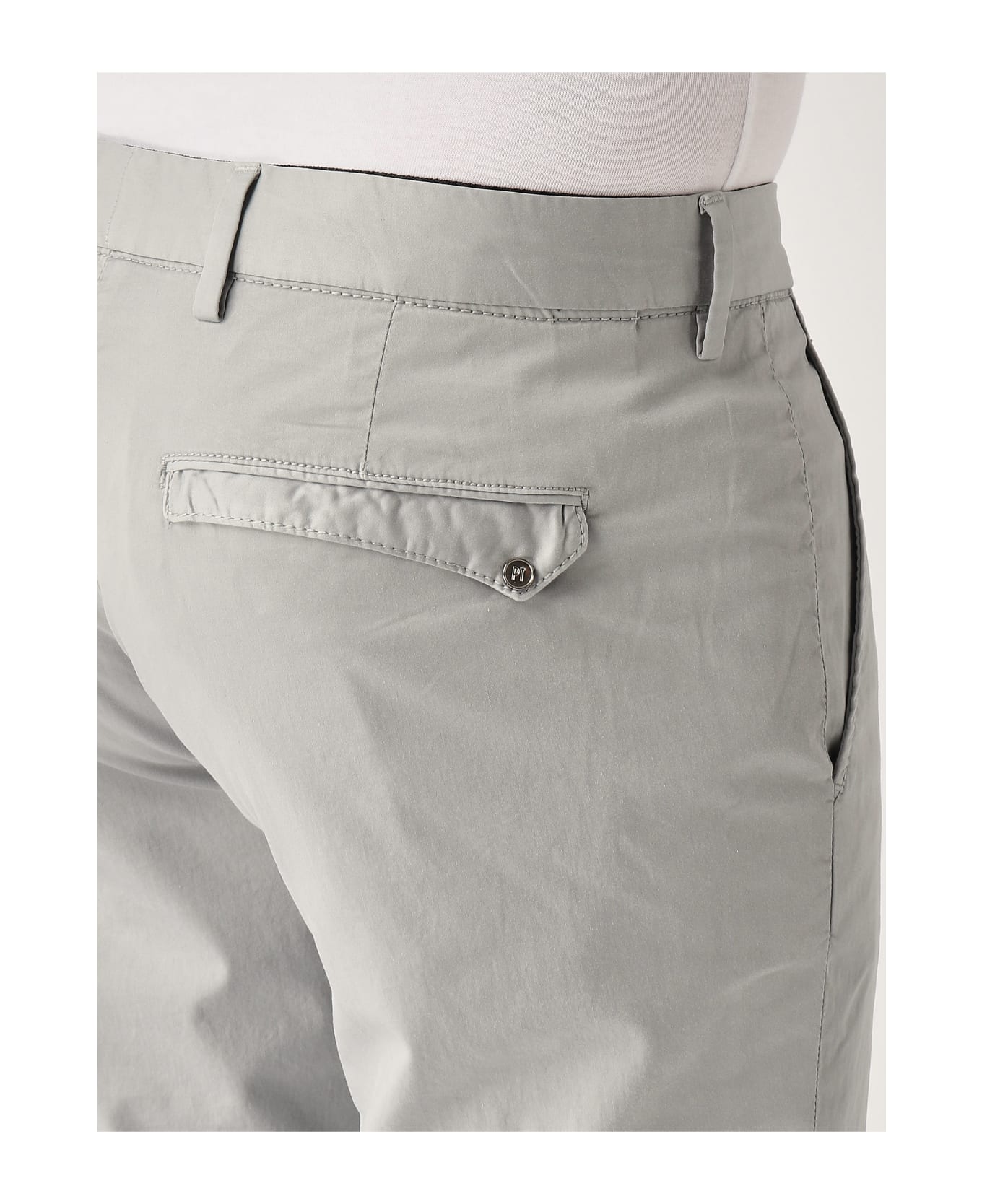 PT01 Pantalone Uomo Trousers - GRIGIO PERLA