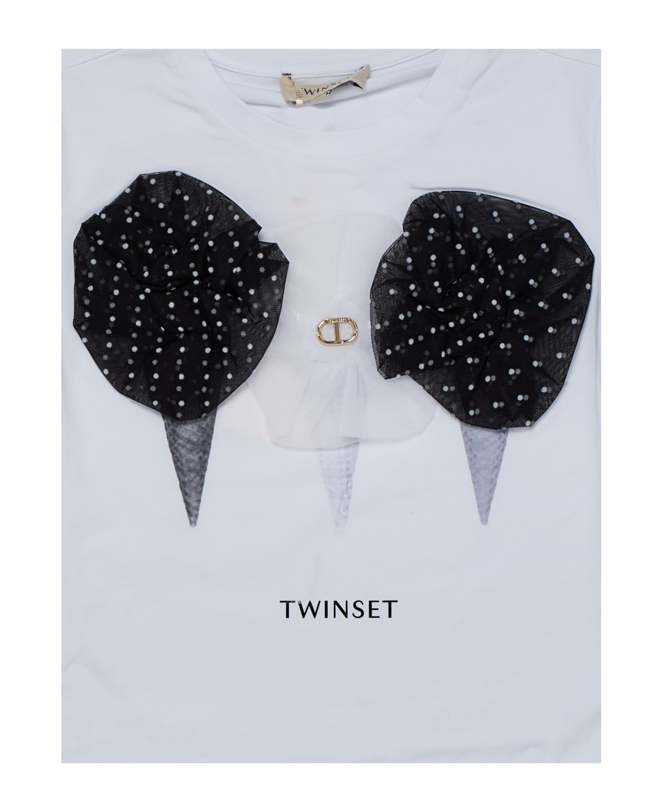 TwinSet T-shirt T-shirt - BIANCO-NERO