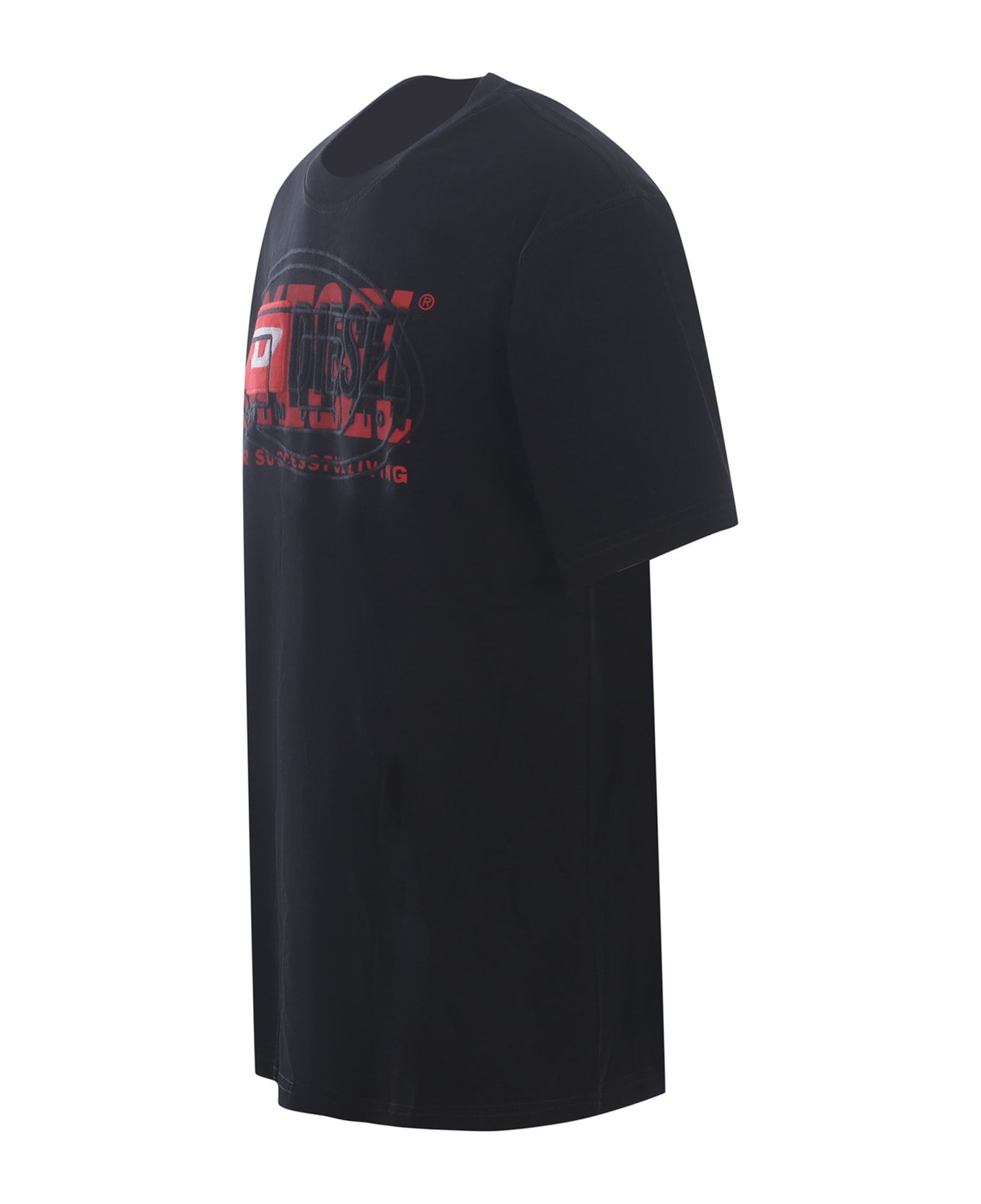 Diesel T-shirt Diesel "t-boxt" Made Of Cotton Jersey - Nero