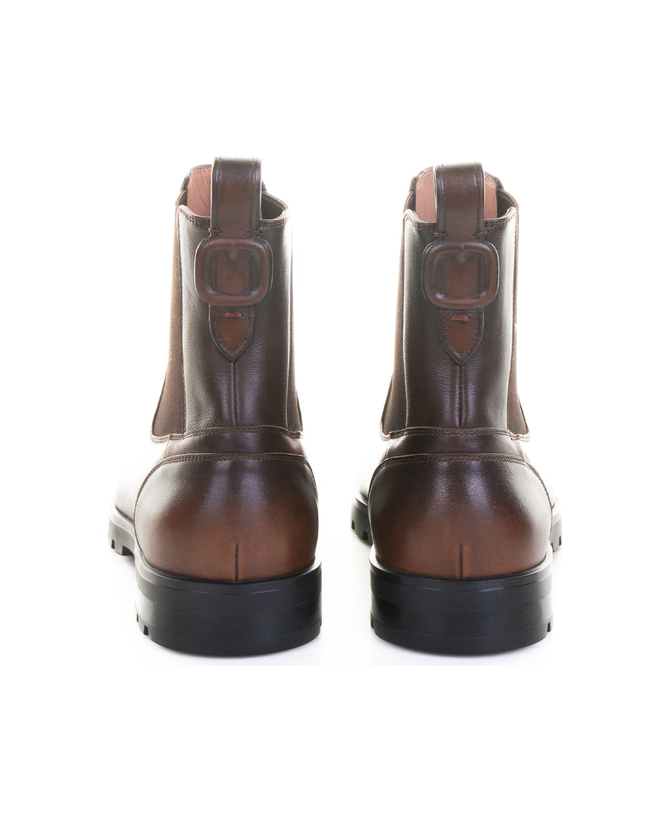 Santoni Boots Brown - Brown