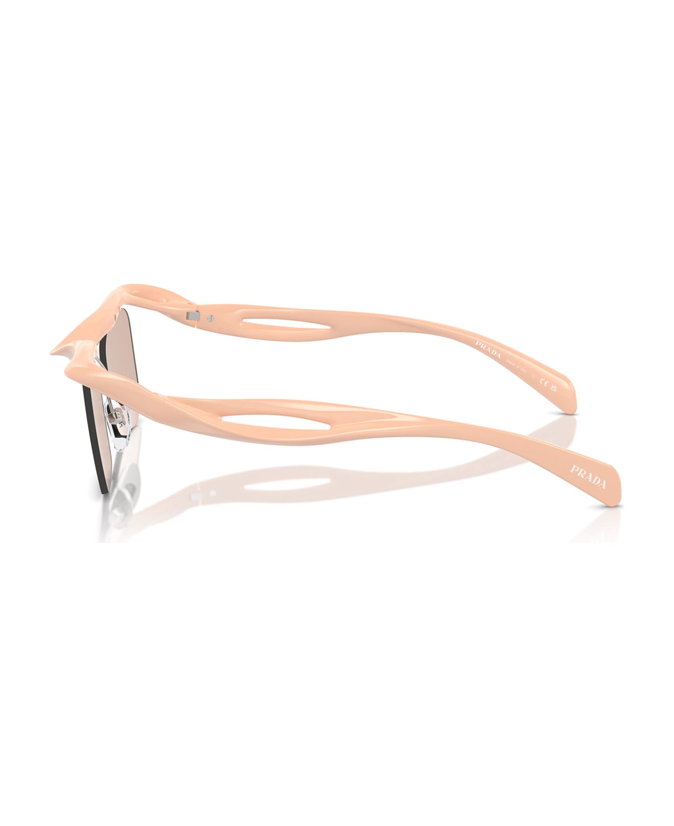 Prada Eyewear Pr A15s Peach Sunglasses - Peach