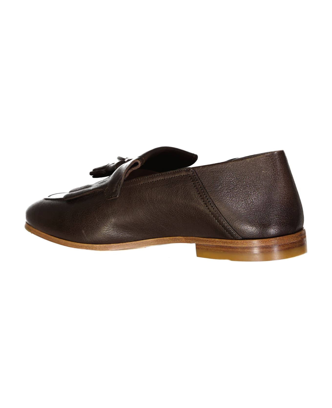 Ferragamo Arizona Leather Loafers - Brown ローファー＆デッキシューズ