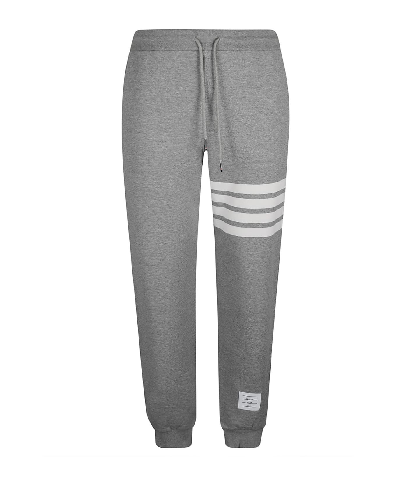 Thom Browne 4-bar Tack Pants - Light Grey
