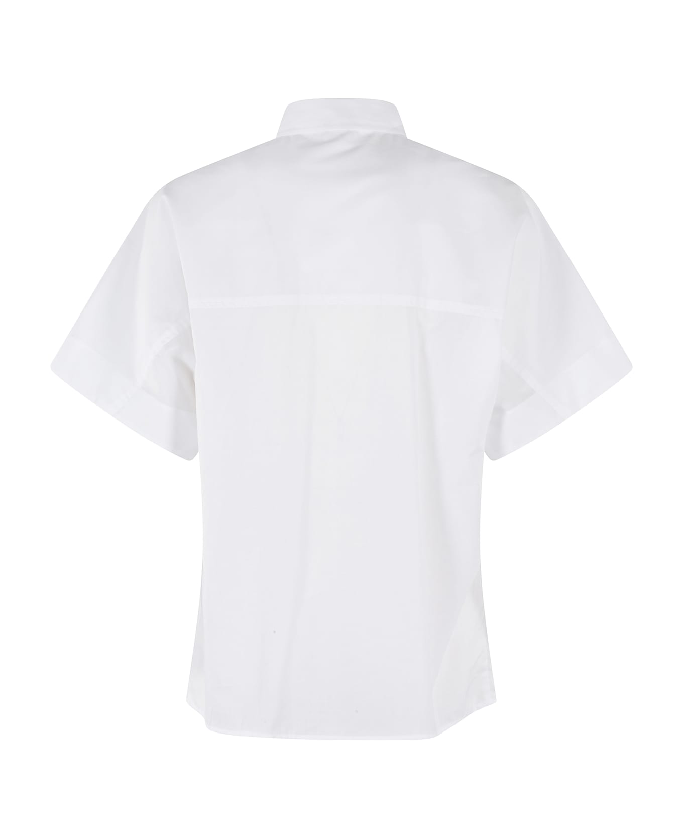 Fay Short Sleeve Shirt - Bianco