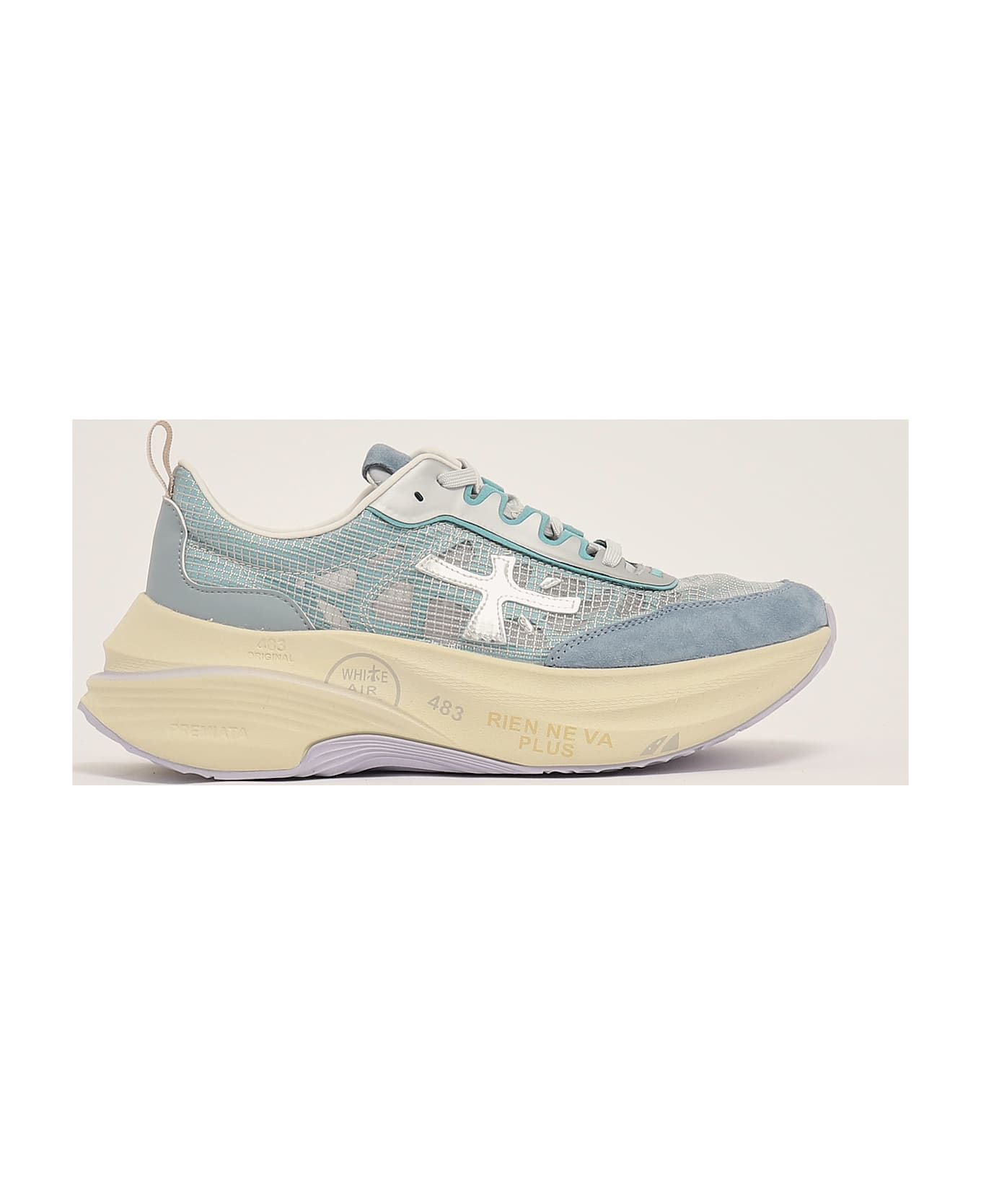 Premiata Hill Sneaker - CELESTE POLVERE