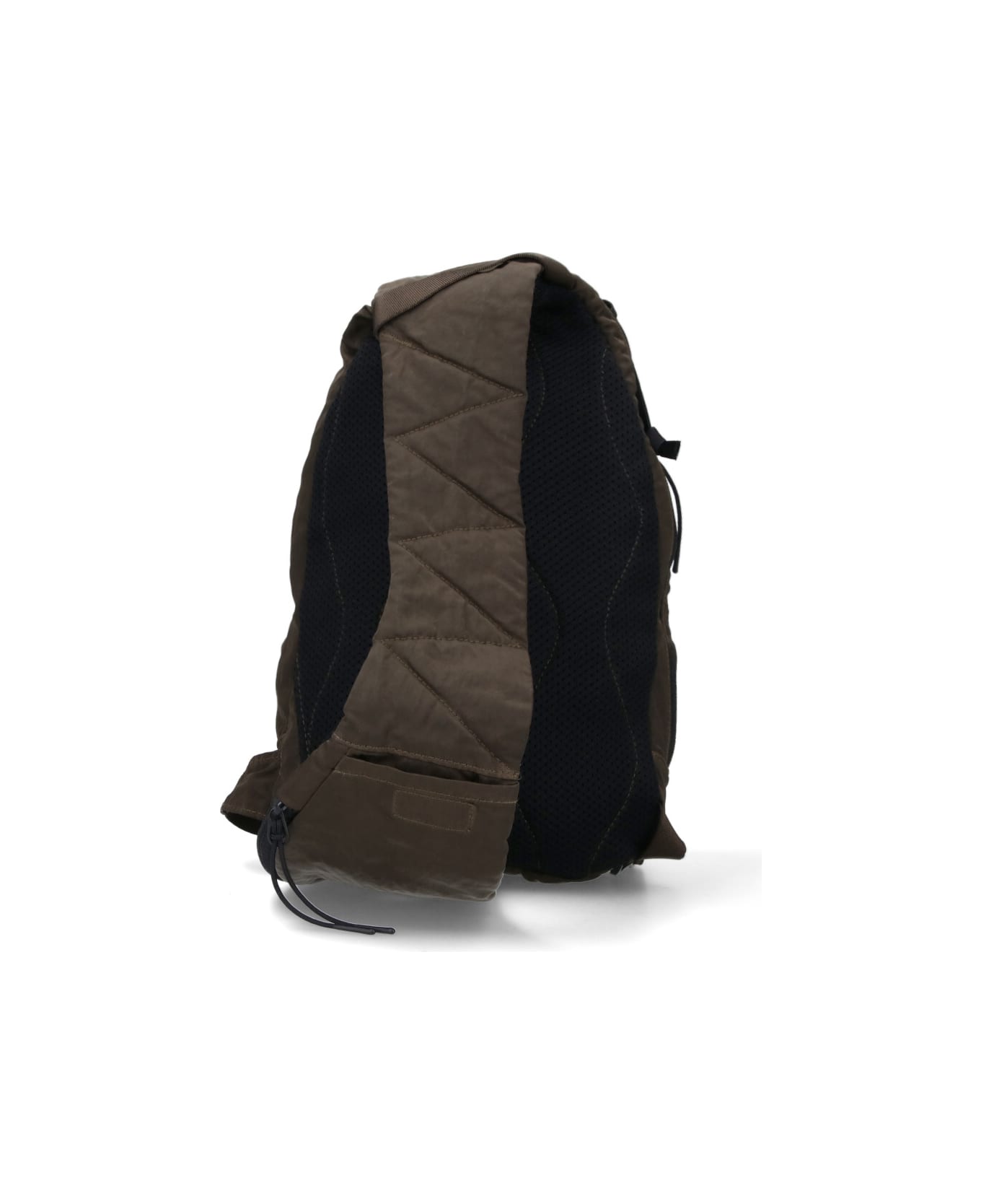 C.P. Company One-shoulder Logo Backpack - Green