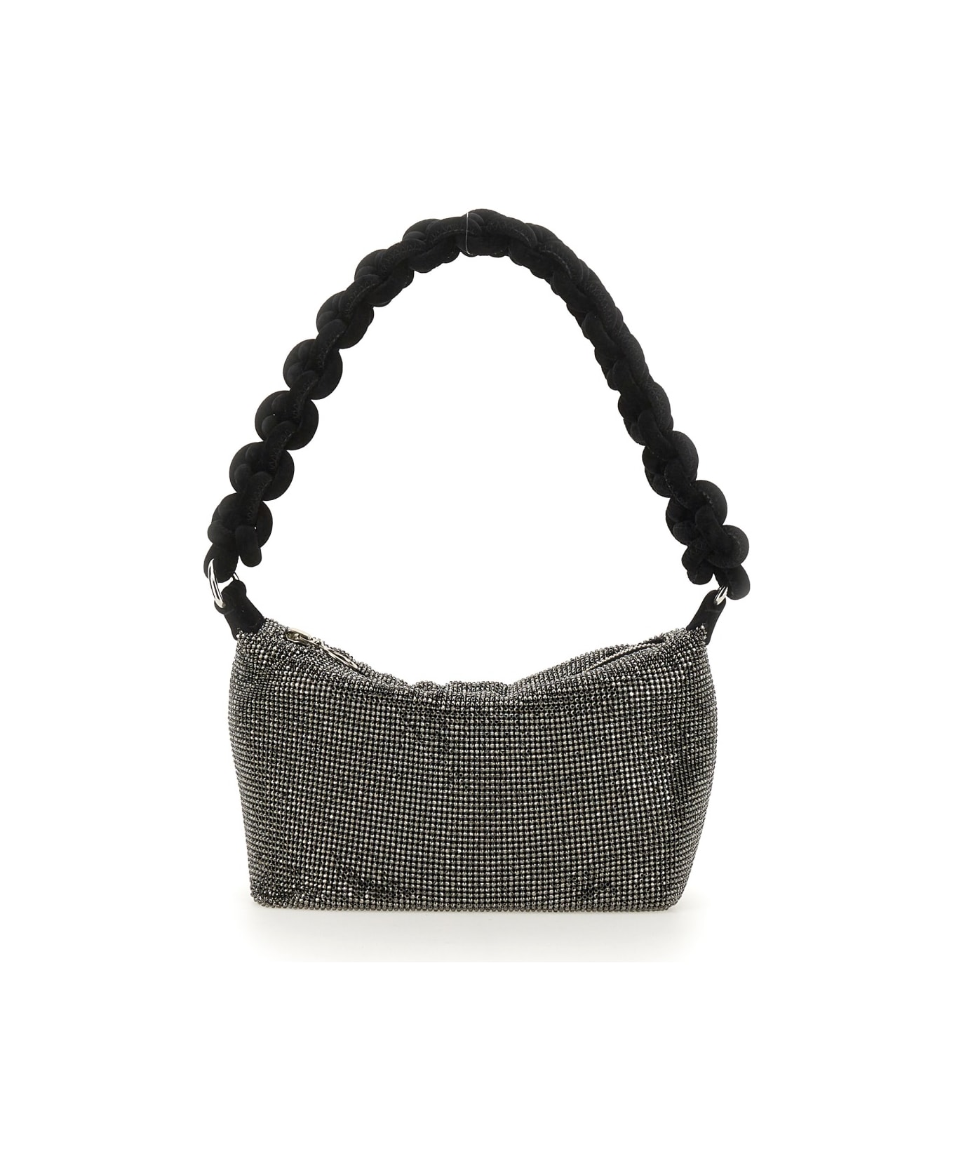 Kara Bag With Knotted Handle - CHARCOAL