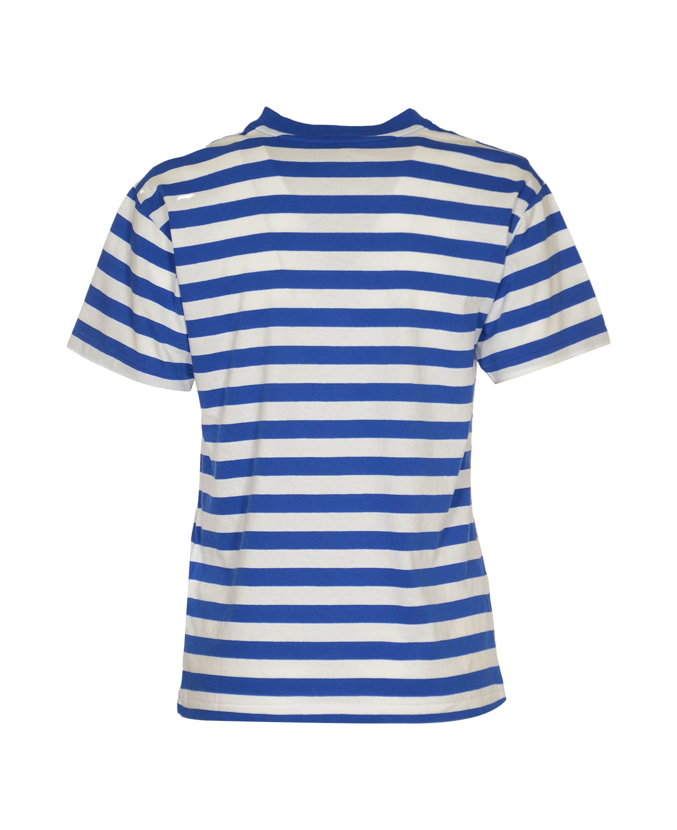 Polo Ralph Lauren Stripe Logo Embroidered T-shirt - Saph Star