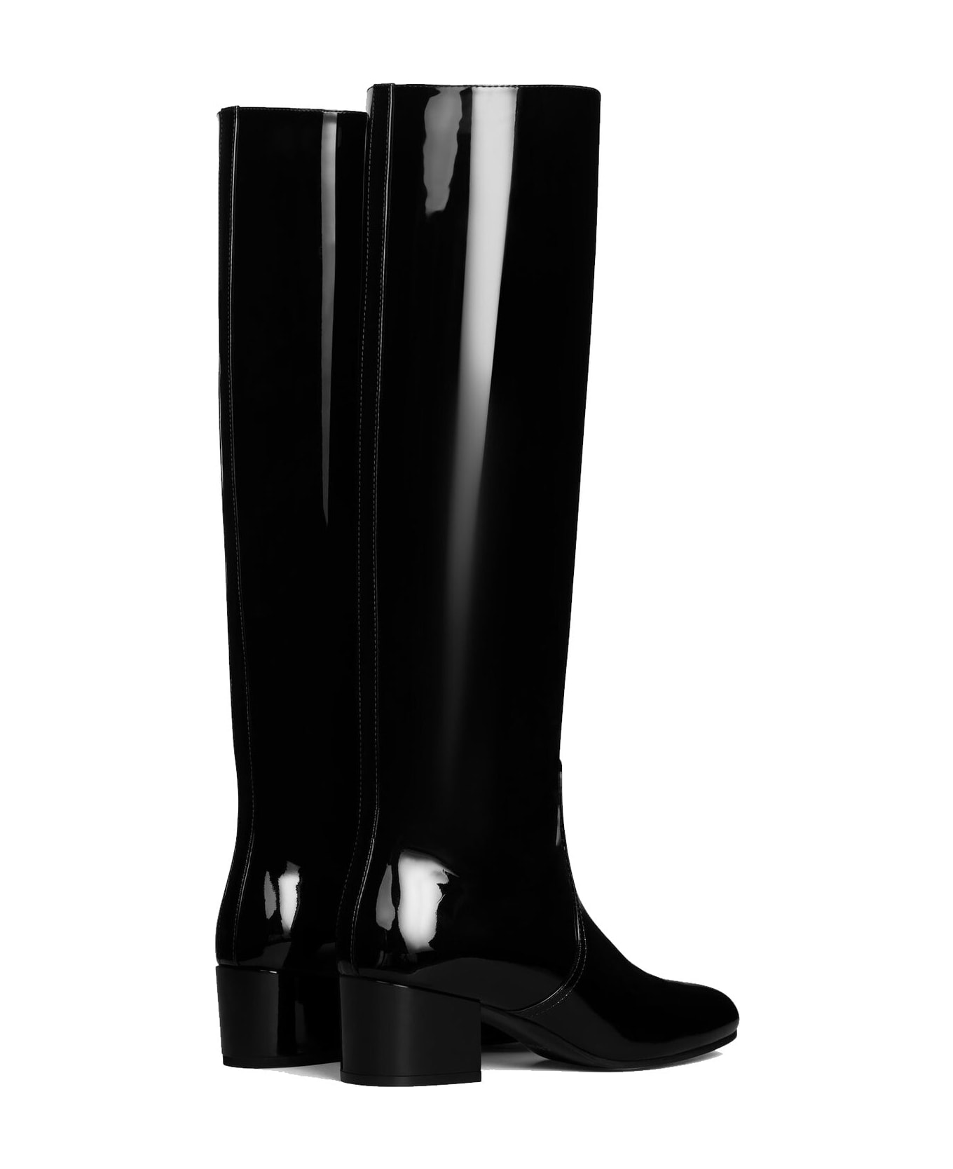 Celine Triomphe High Boots - Black