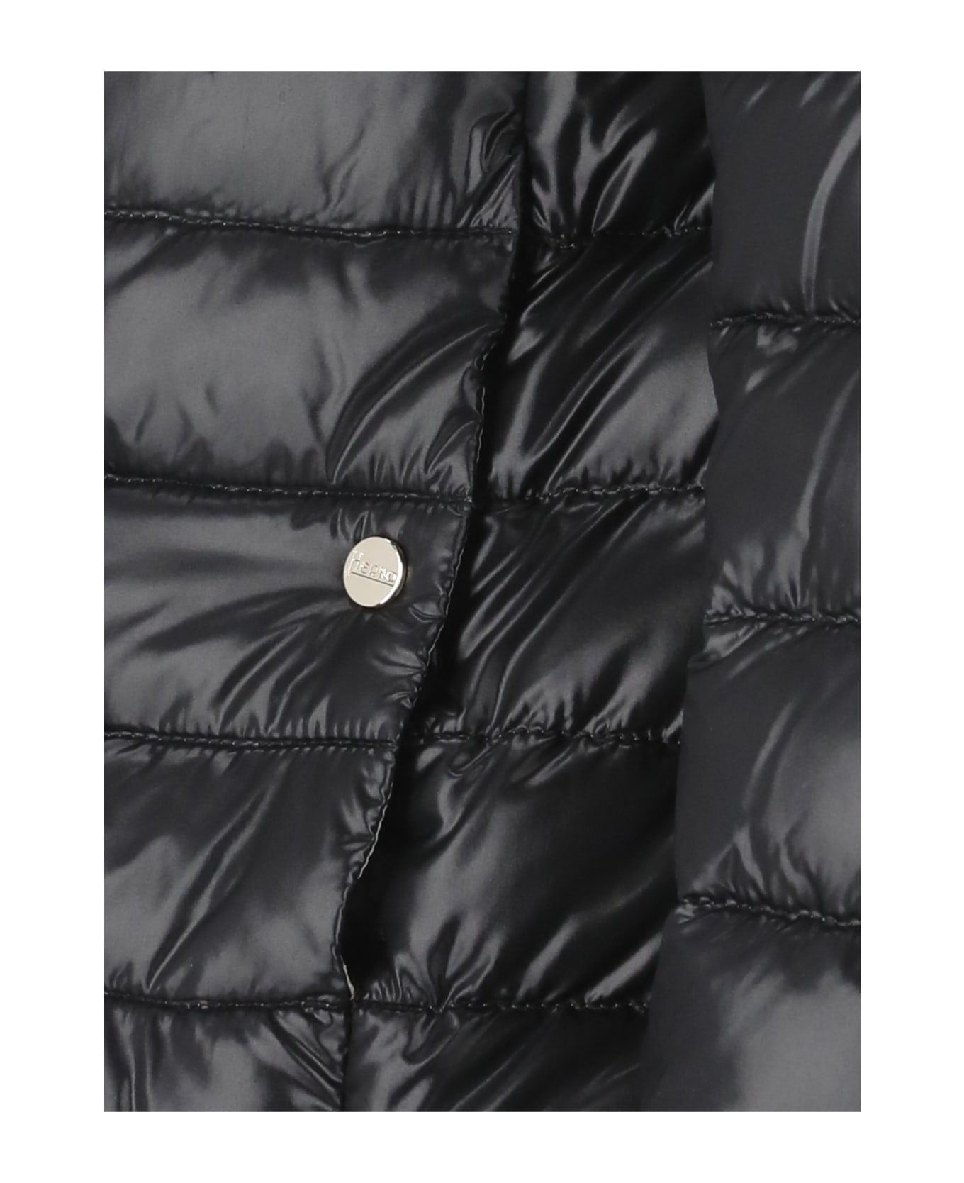Herno Quilted Reversible Down Jacket - Nero/grigio