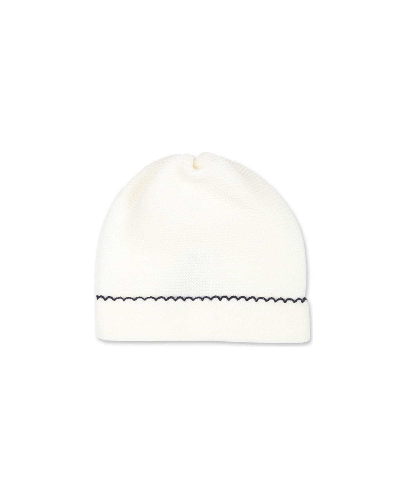 Little Bear White Hat For Babykids - White