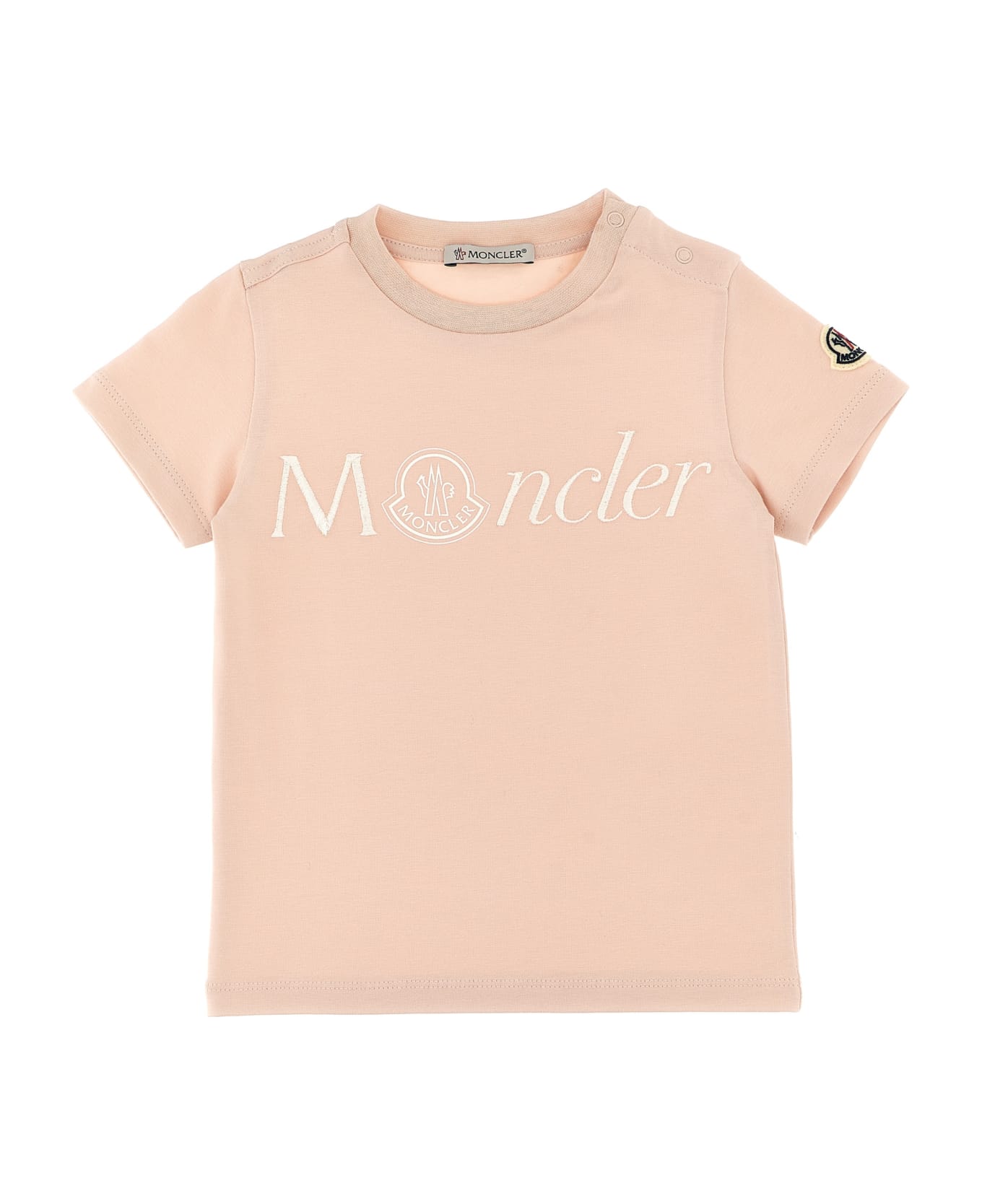 Moncler Logo T-shirt - Pink